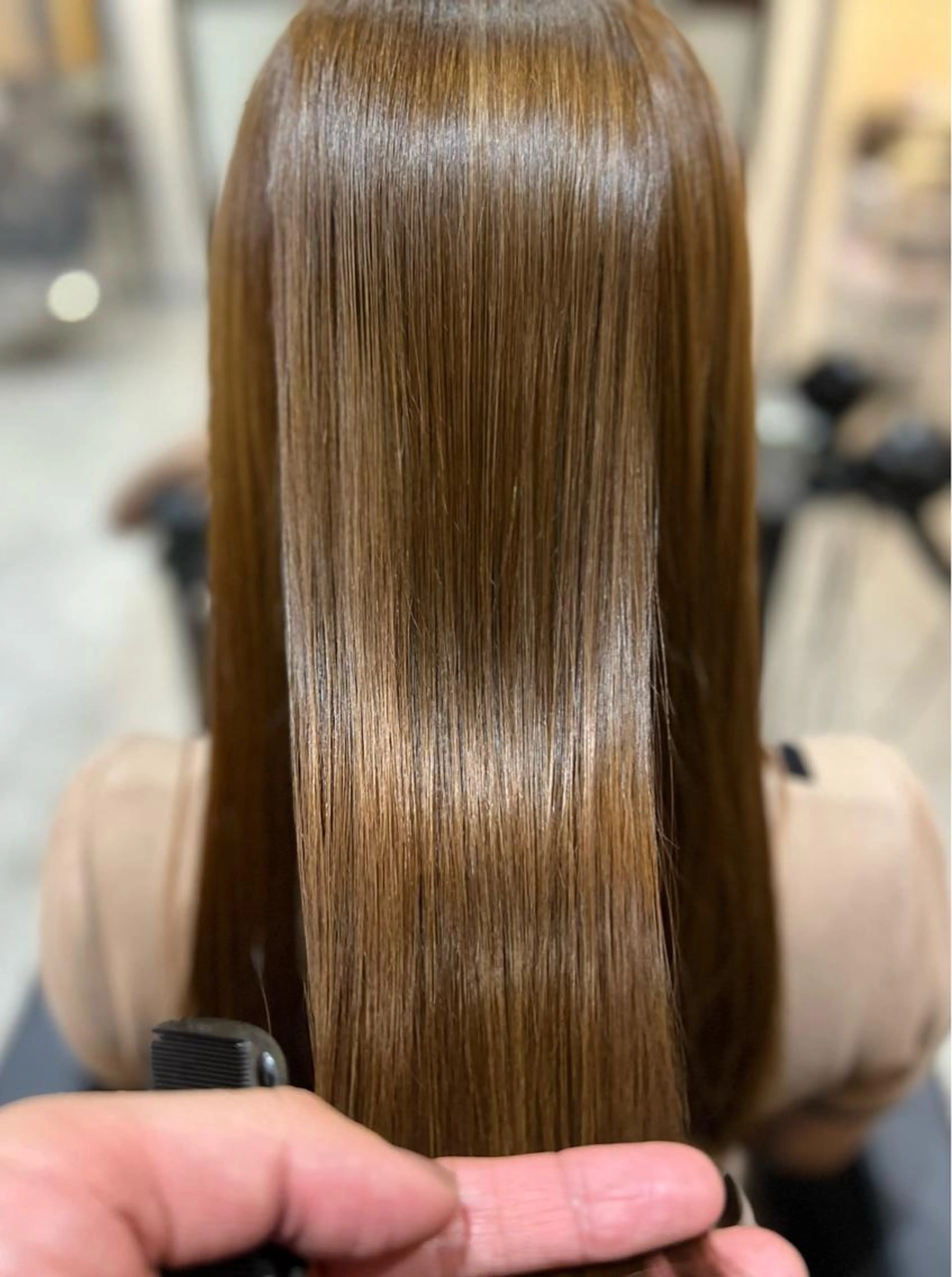 ⭐️プレミアム髪質改善トリートメント + カットの写真