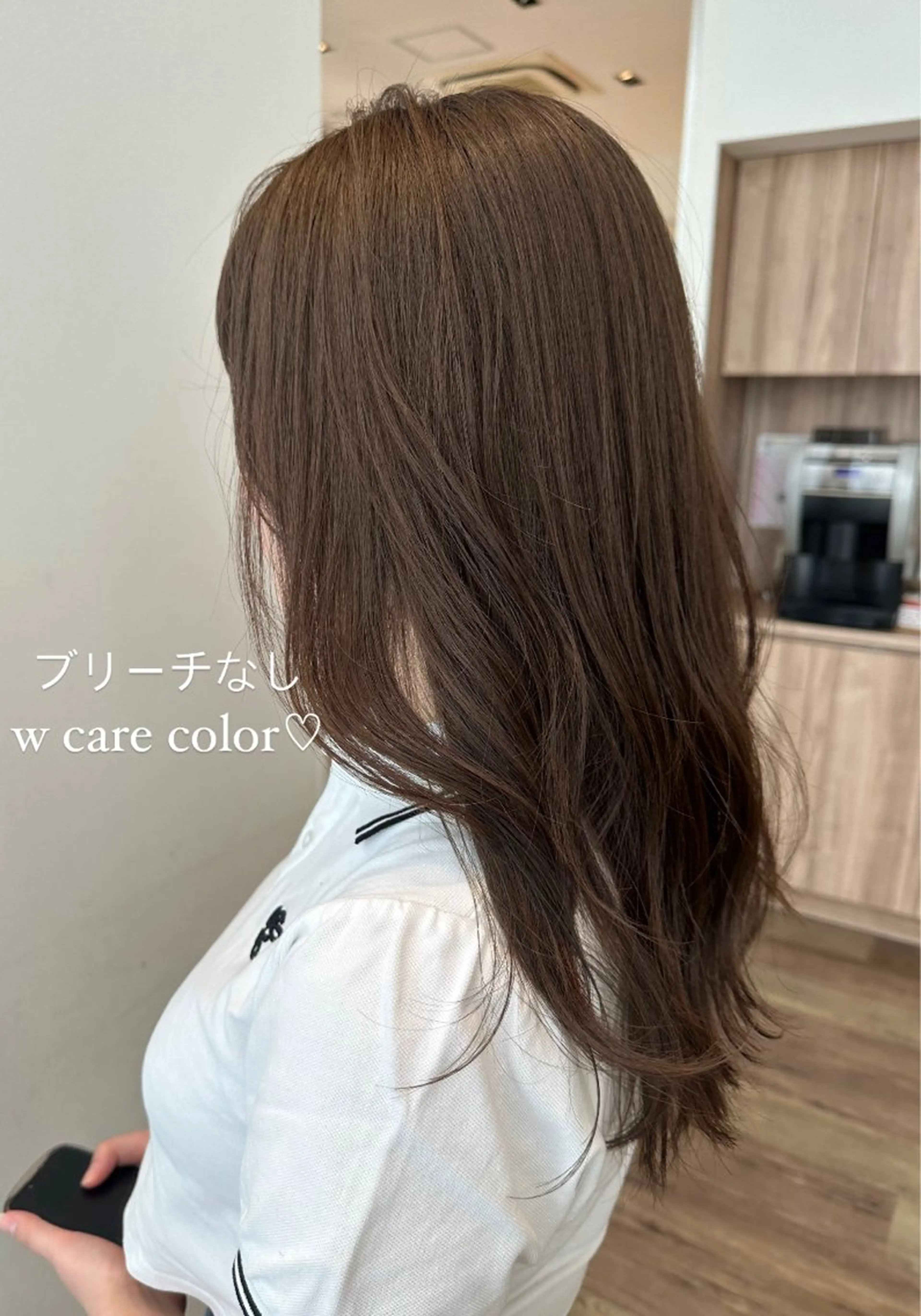 ロング カラー 透明感カラー グレージュ K-two 谷町店所属・K-two谷町❄️ hinaのヘアスタイル