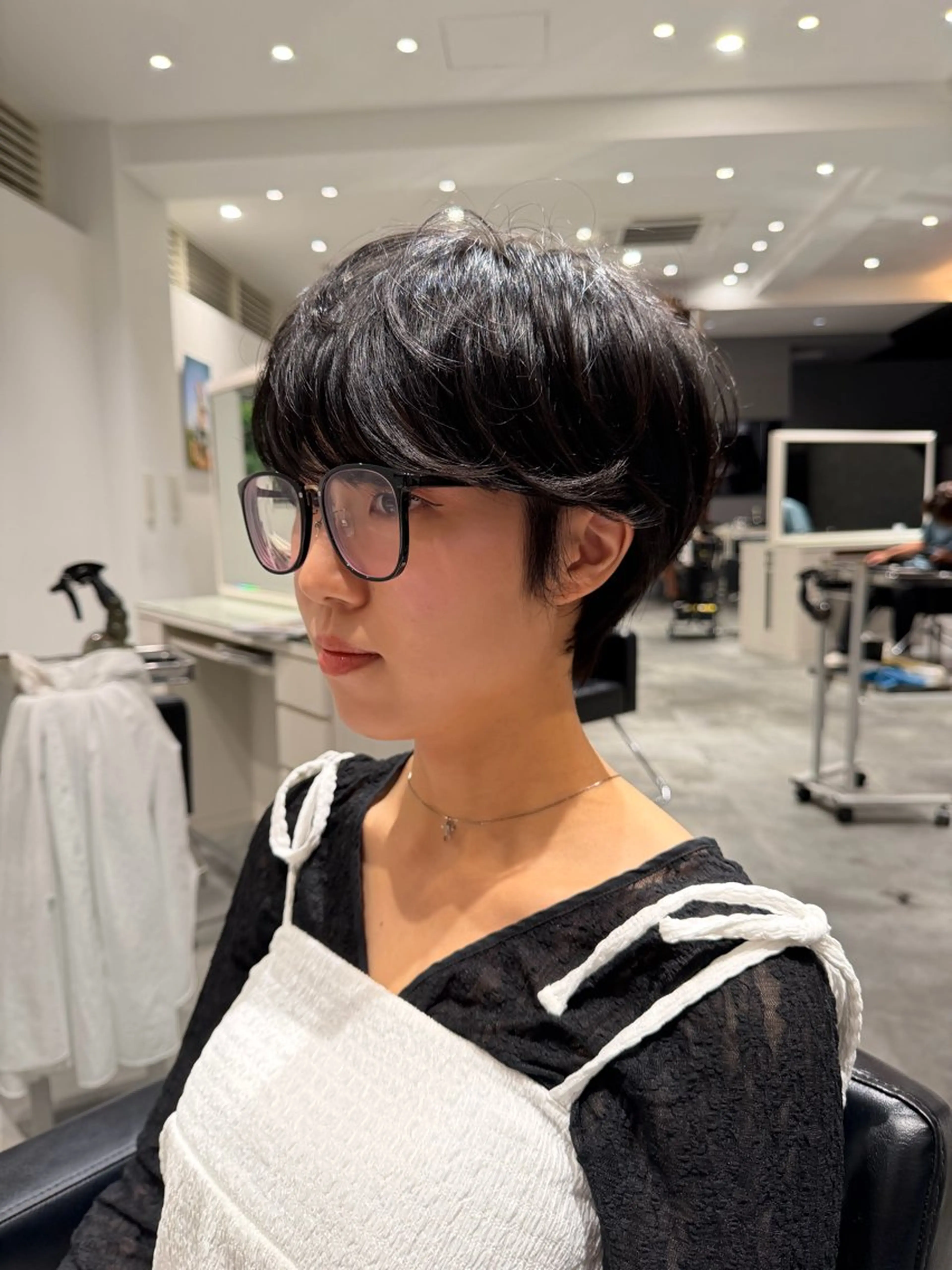 ショート ショートレイヤー レイヤーカット ショートヘア BEAUTRIUM  aoyama店所属・カット無料🎶 たるみことりのヘアスタイル