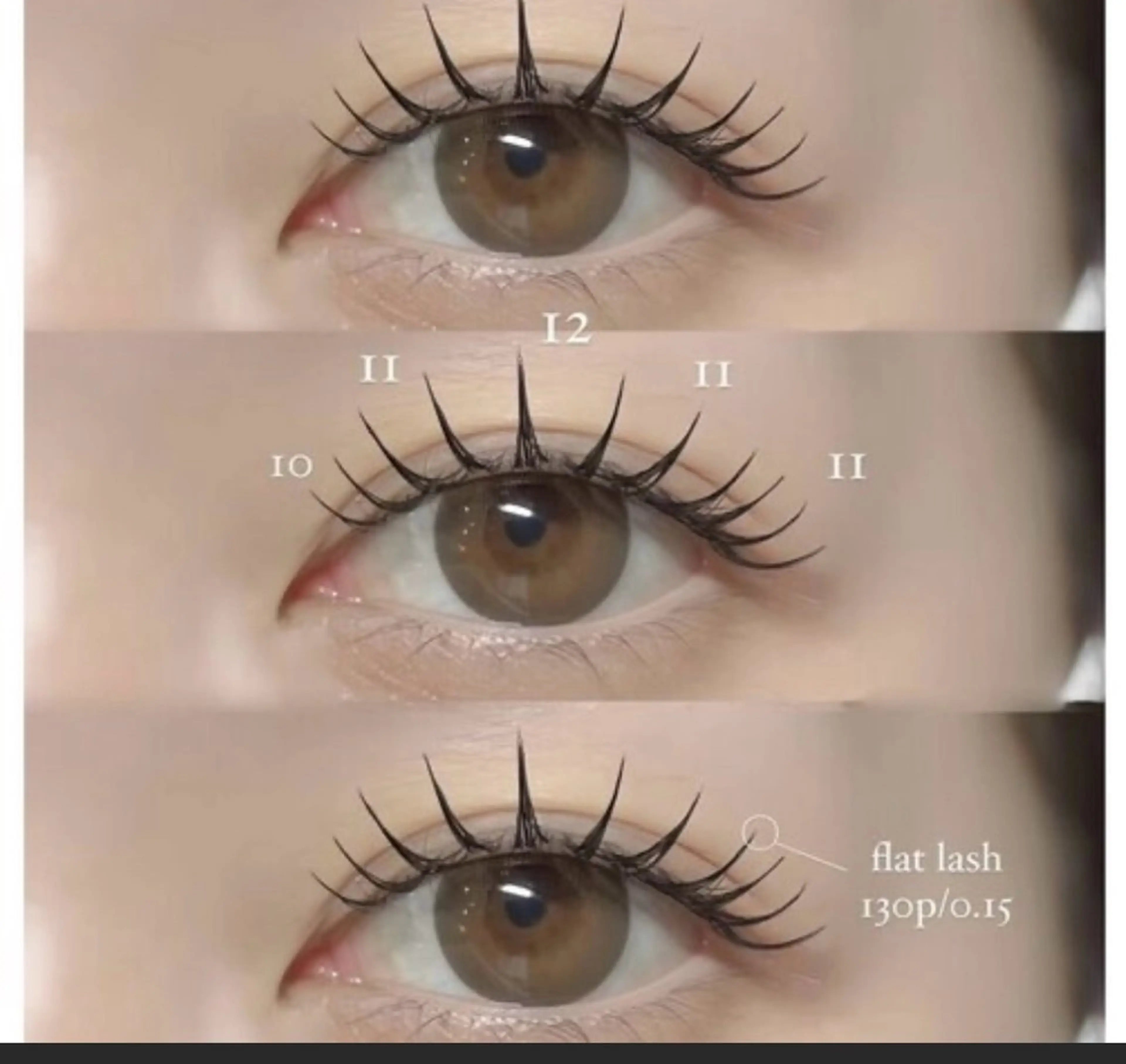 マツエク・マツパ MK Tokyoのマツエク・マツパデザイン