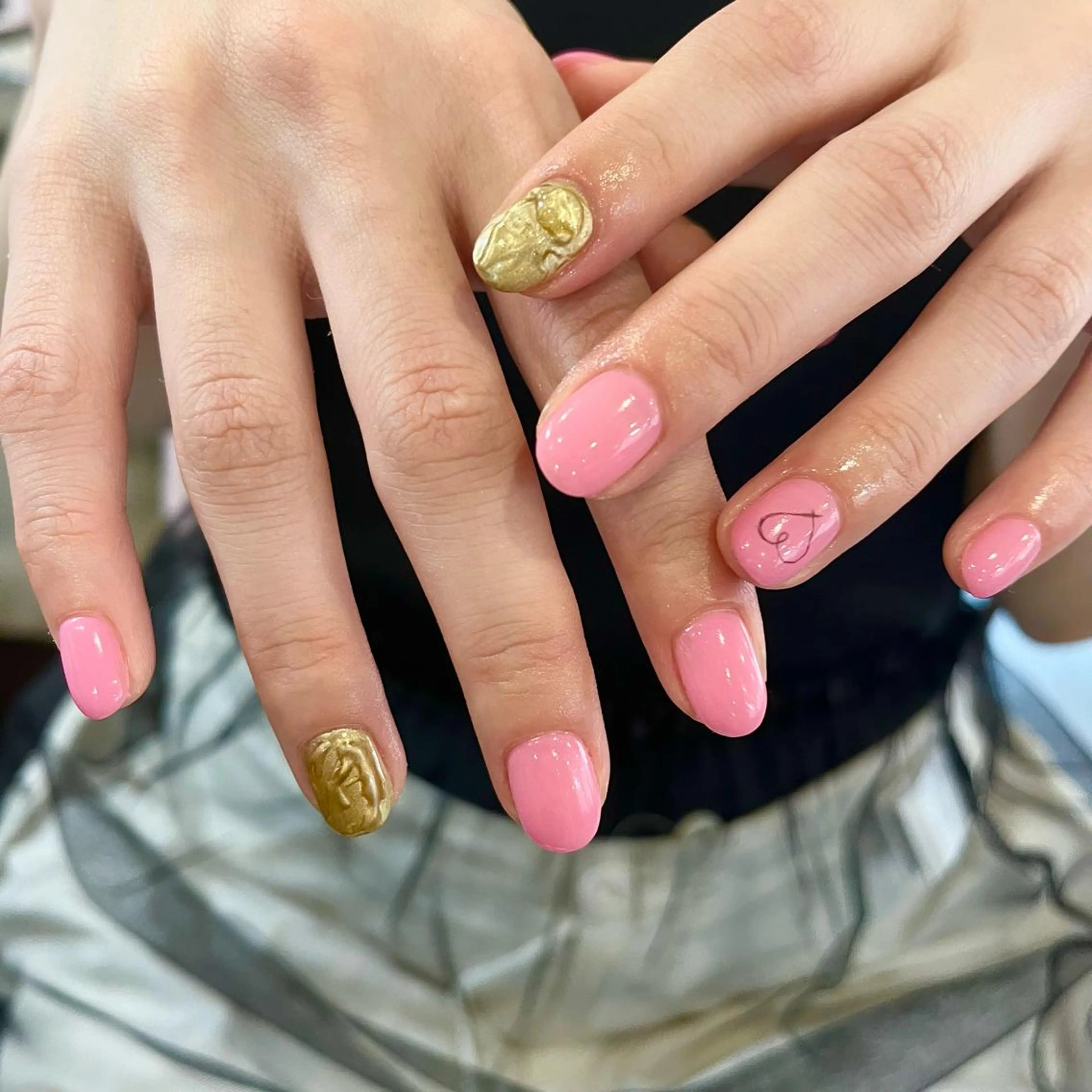 ネイル ハンドネイル Cleo伏見店🌿 Momokaのネイルデザイン