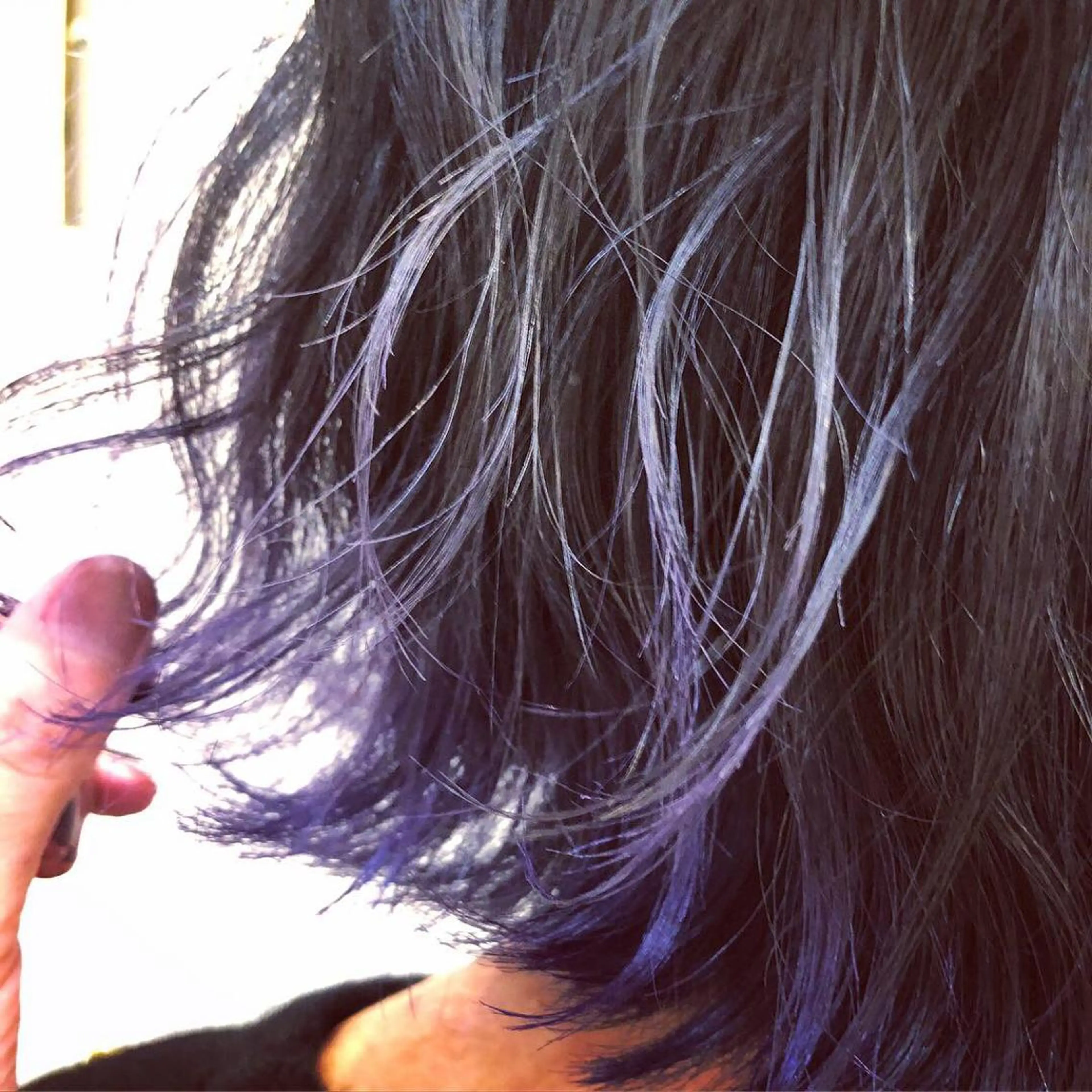 ミディアム ヘアカラー トリートメント 美髪改善・エクステ・ ストレート/カンジのヘアスタイル