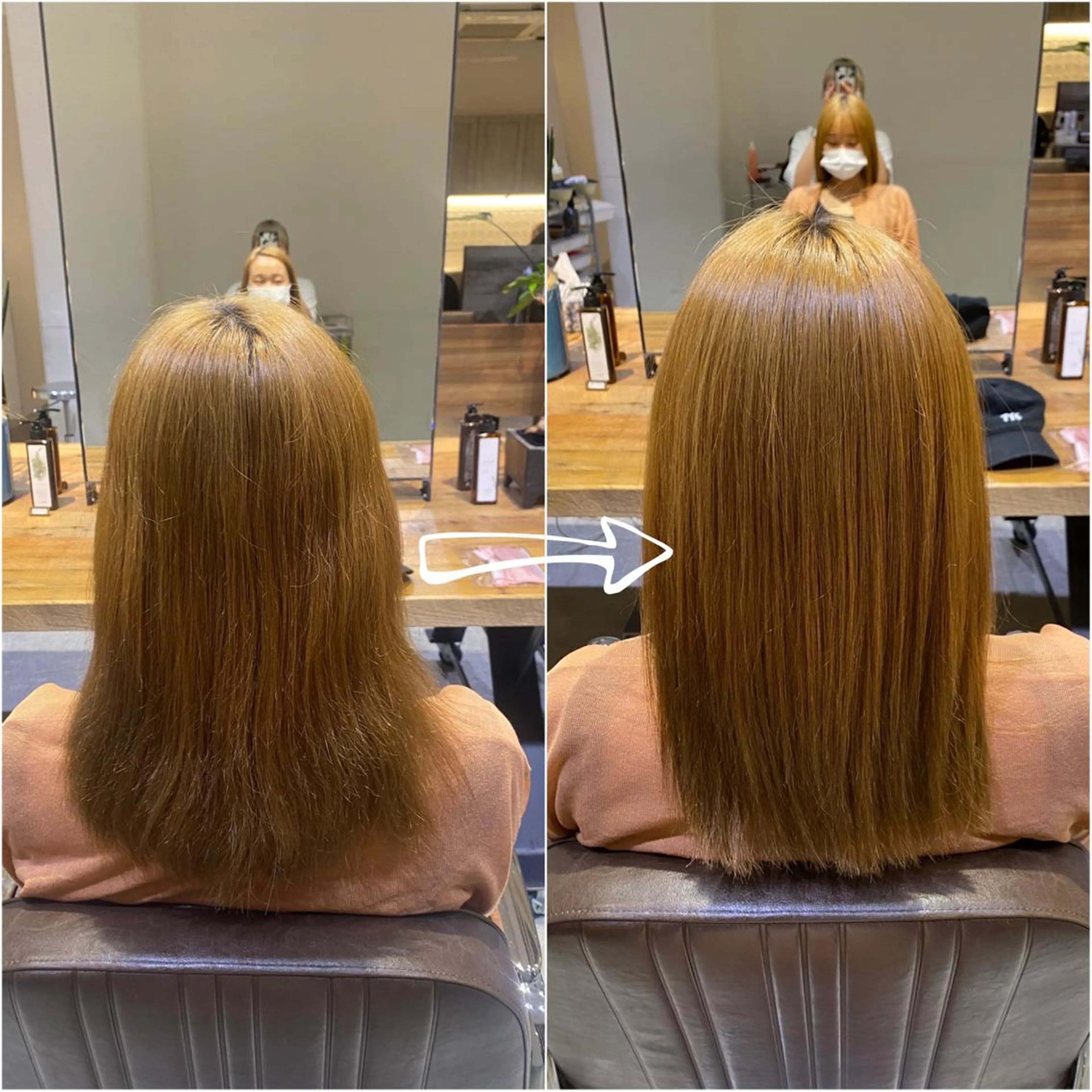 セミロング GLAD所属・ナガヤマ ミユのヘアスタイル