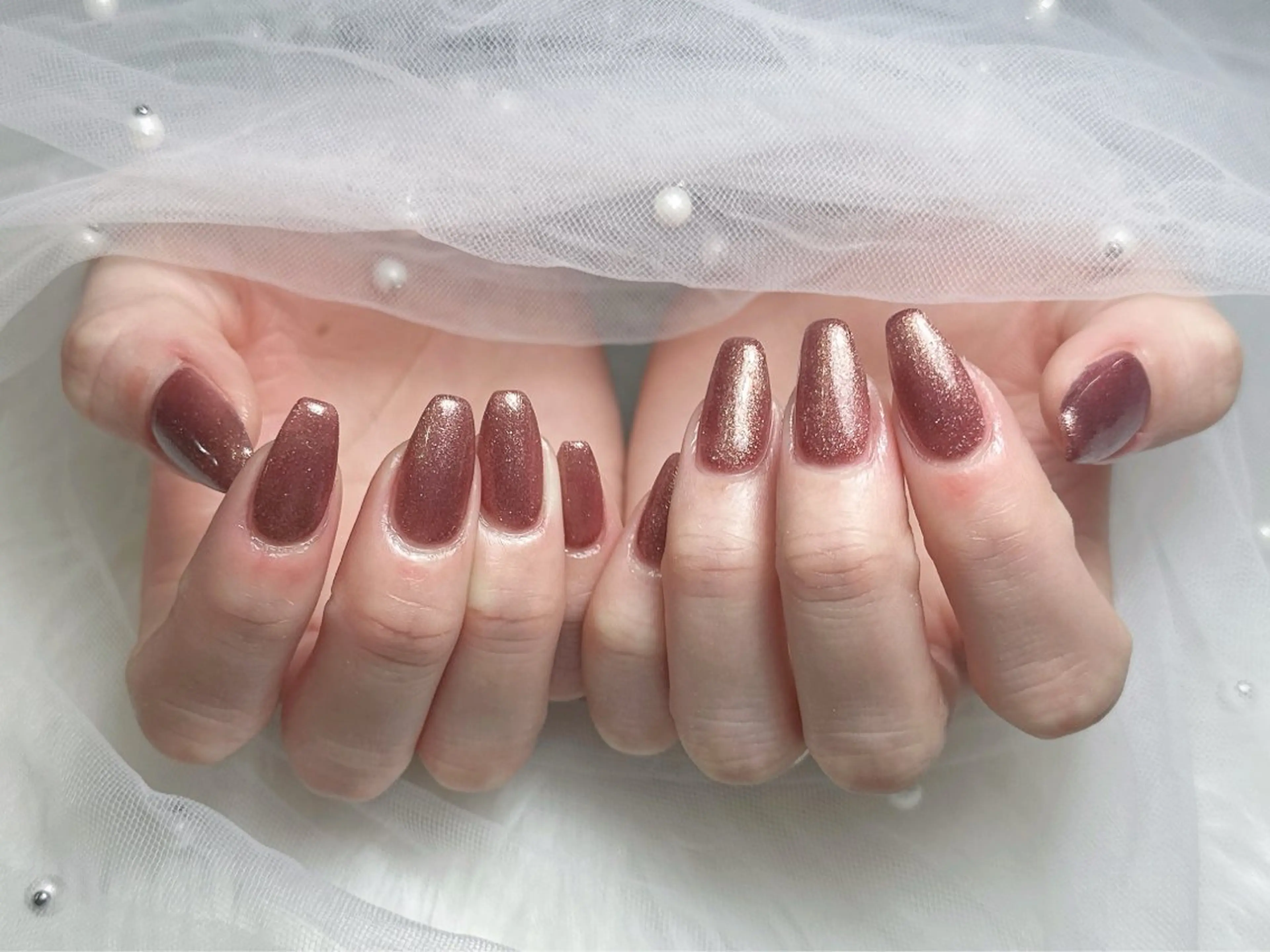 ネイル ハンドネイル 【Eclat ｴｸﾗ】nail＆beauty所属・Eclat〔ｴｸﾗ〕 MOEKA𝜗𝜚*のネイルデザイン