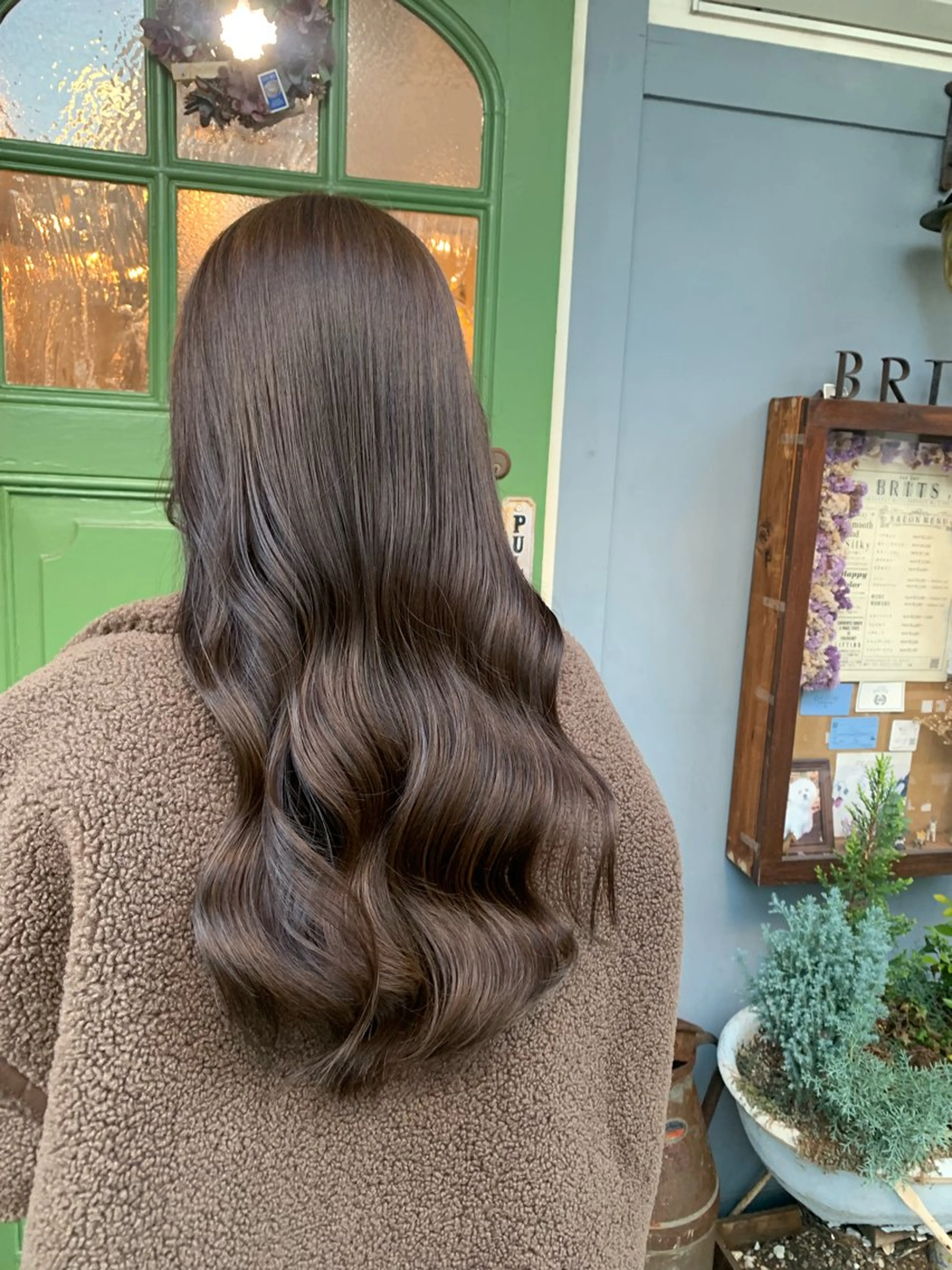 🧷再来の方限定【🎗️人気No.1🎗️】🌿カット＋透明感ワンカラー🌿〔5分ヘッドスパ付き 〕の写真