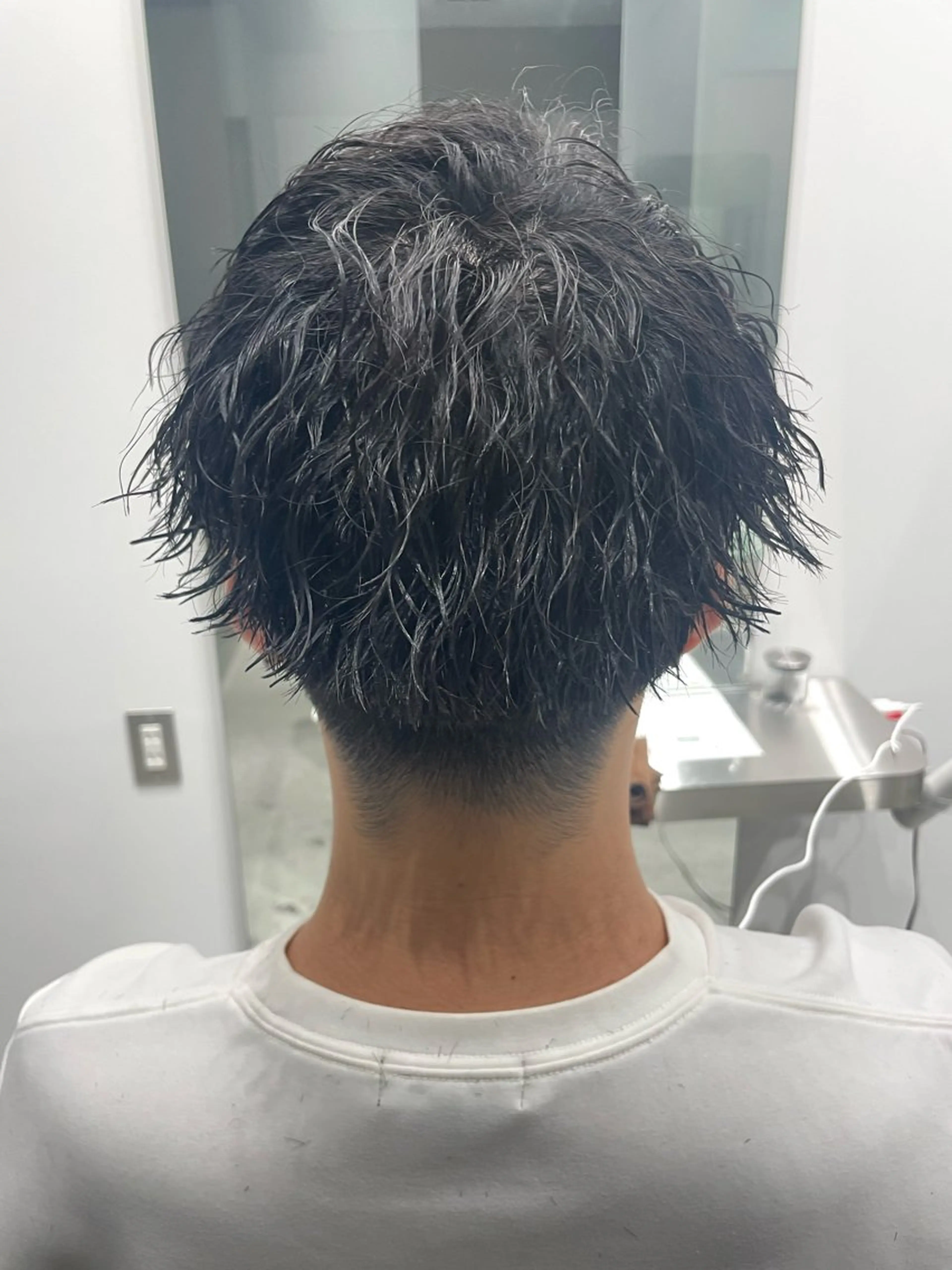 パーマ メンズ 無料ショートモデル 募集中❗️秋山ひらいのヘアスタイル