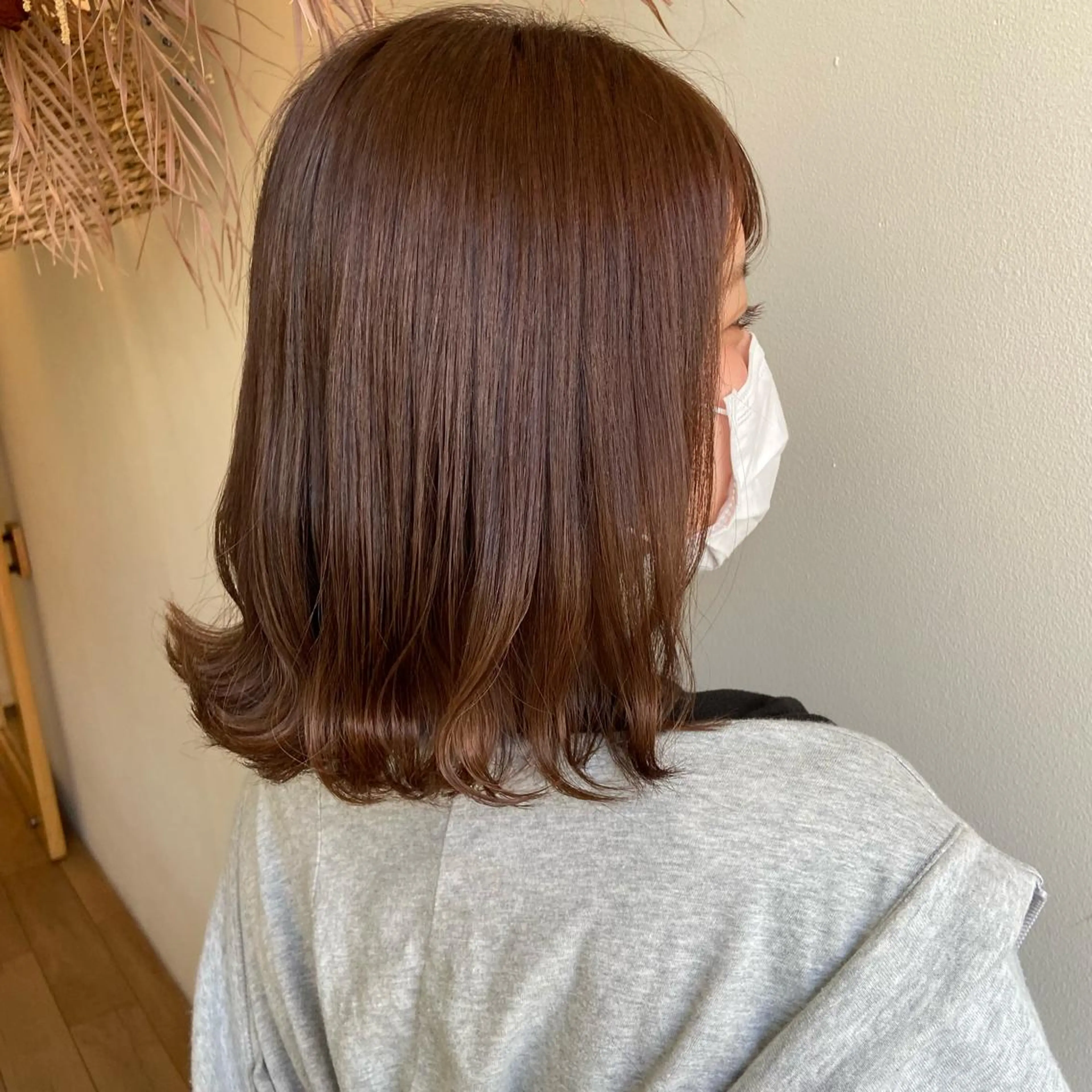 ミディアム ヘアカラー トリートメント 清原 里菜のヘアスタイル