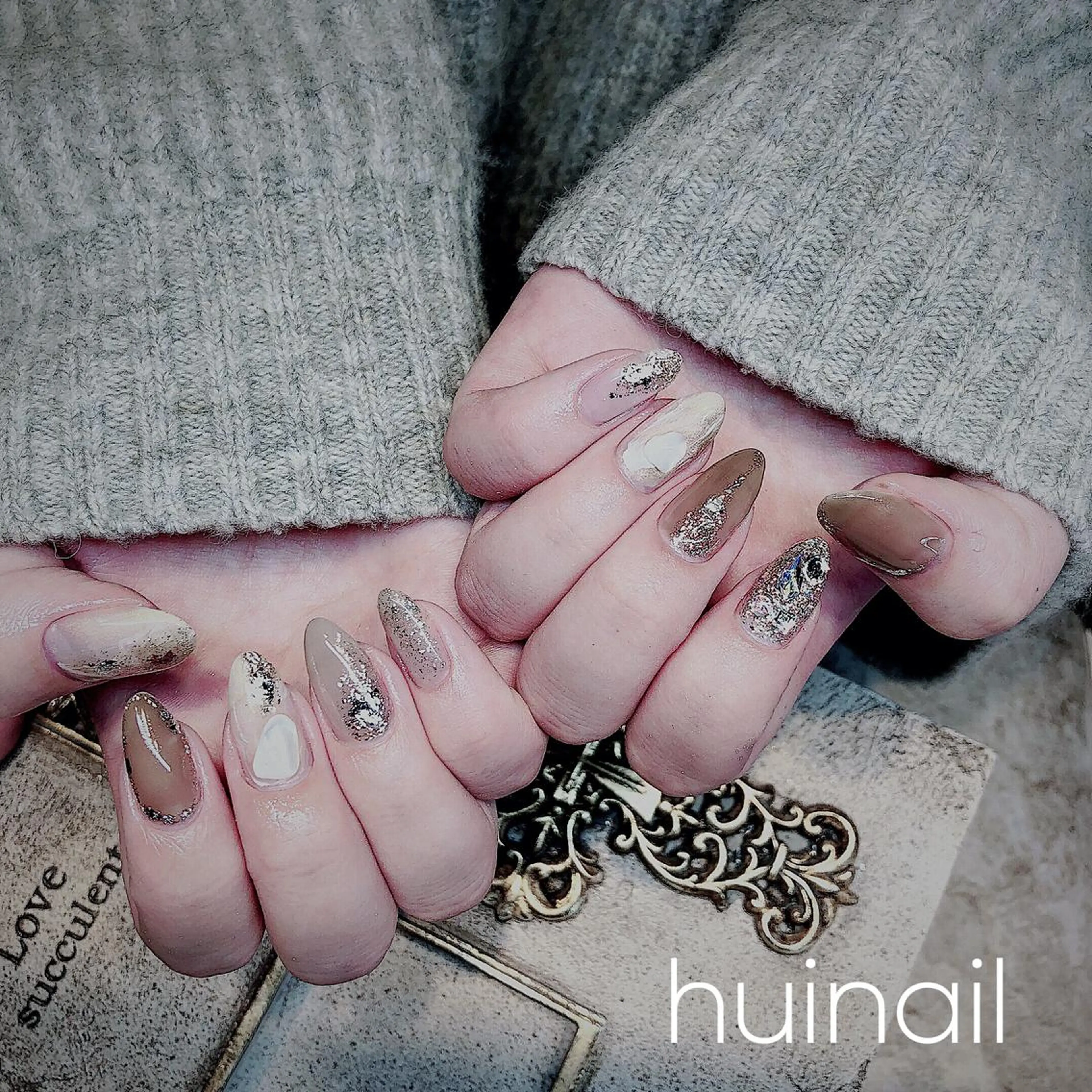 ミディアム めぐみのネイルサロン 惠のネイルデザイン