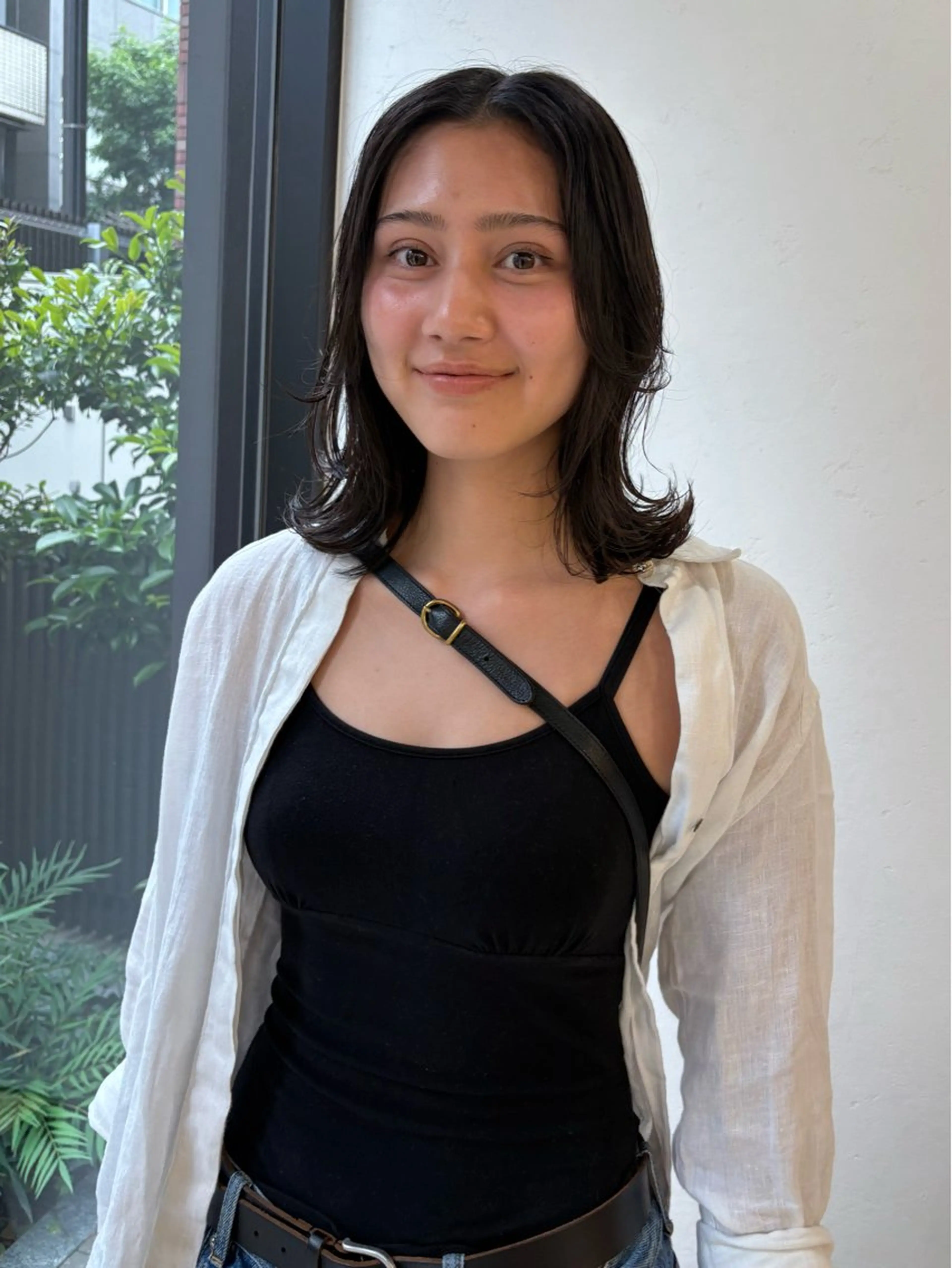 ミディアム カット NOUN所属・eri kinjoのヘアスタイル