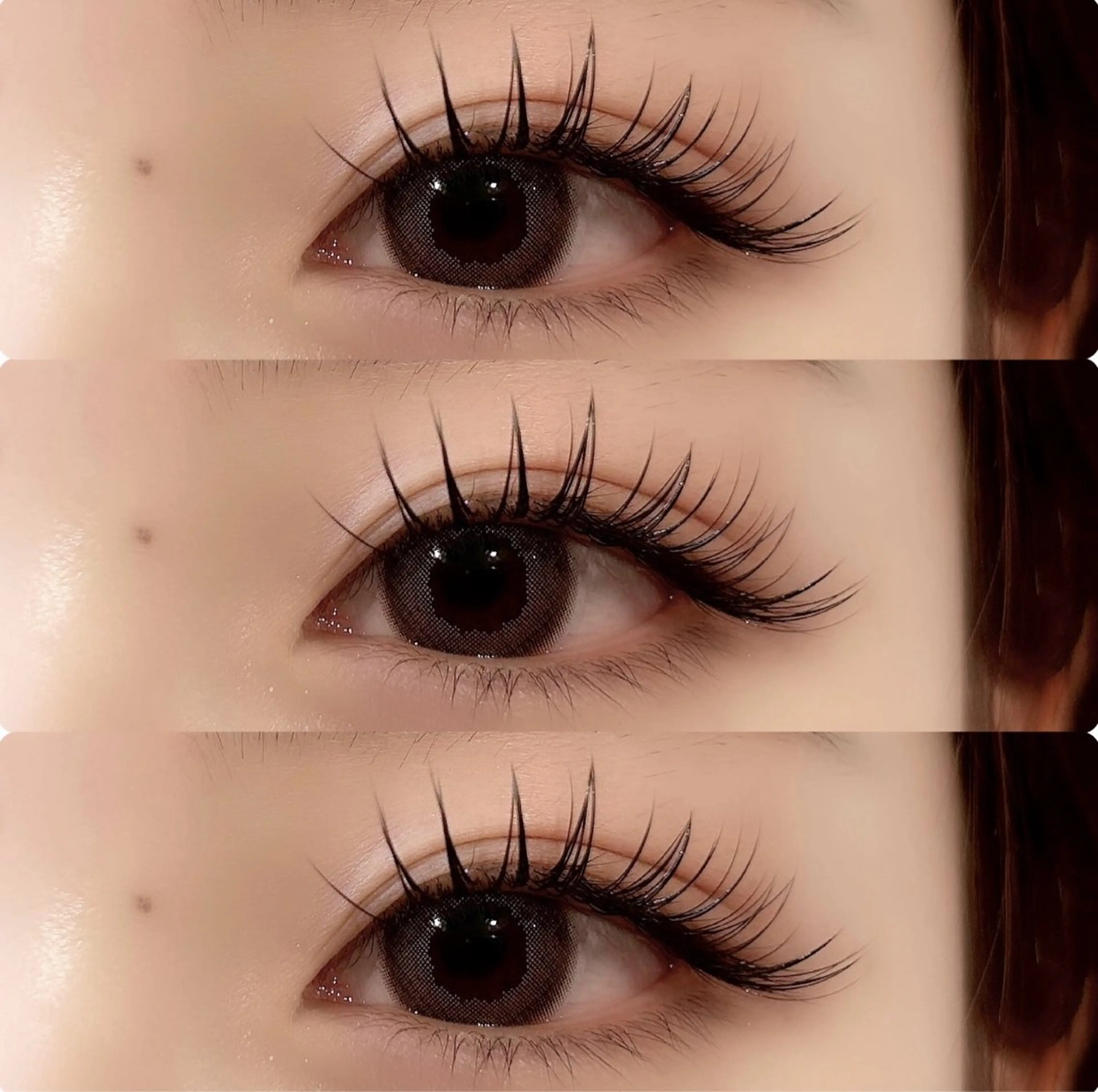 マツエク・マツパ 束感まつ毛 フラットラッシュ 韓国風マツエク セーブル マツエク 🤍amiLe 🫧Miyuki🤍のマツエク・マツパデザイン