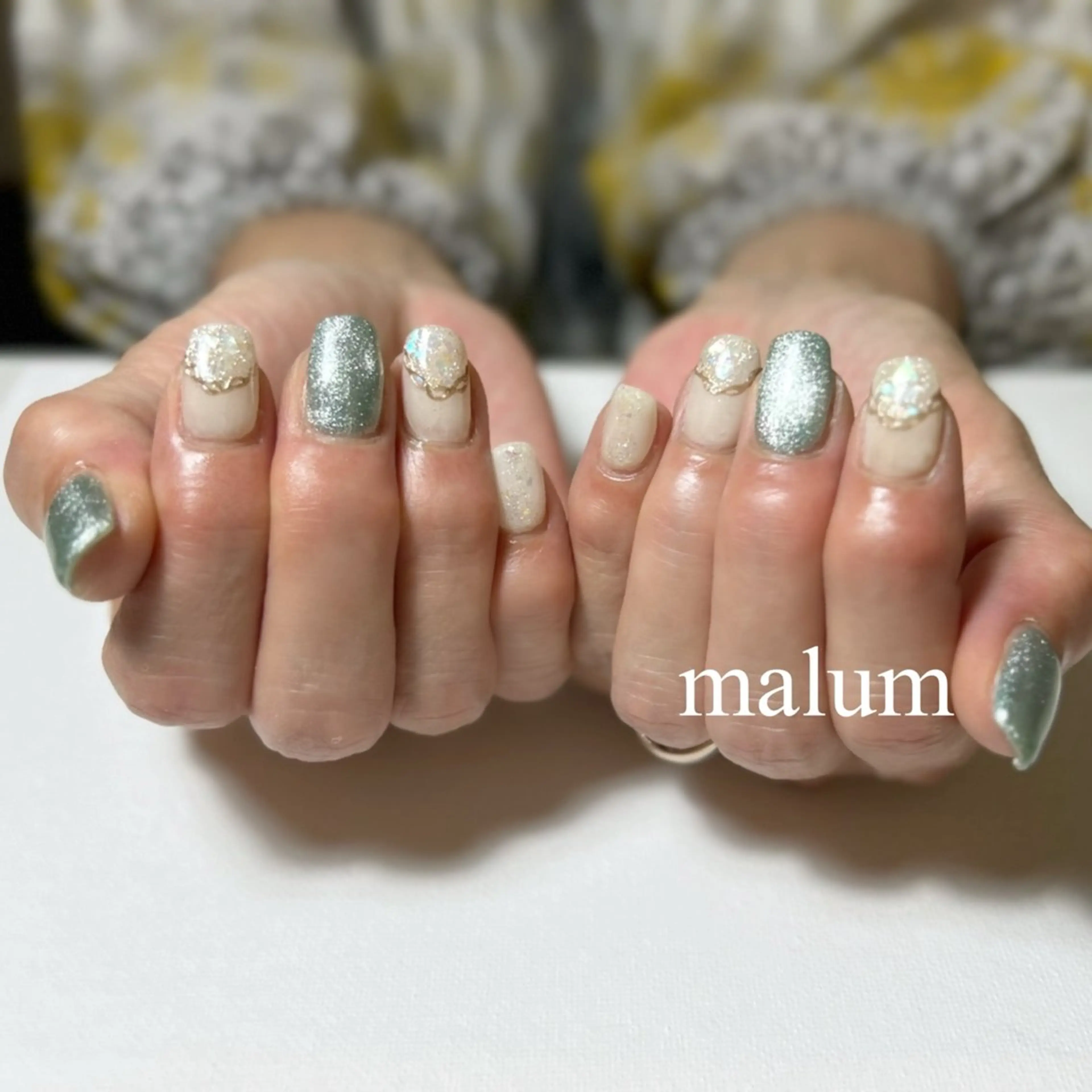 ネイル ハンドネイル malum nailのネイルデザイン