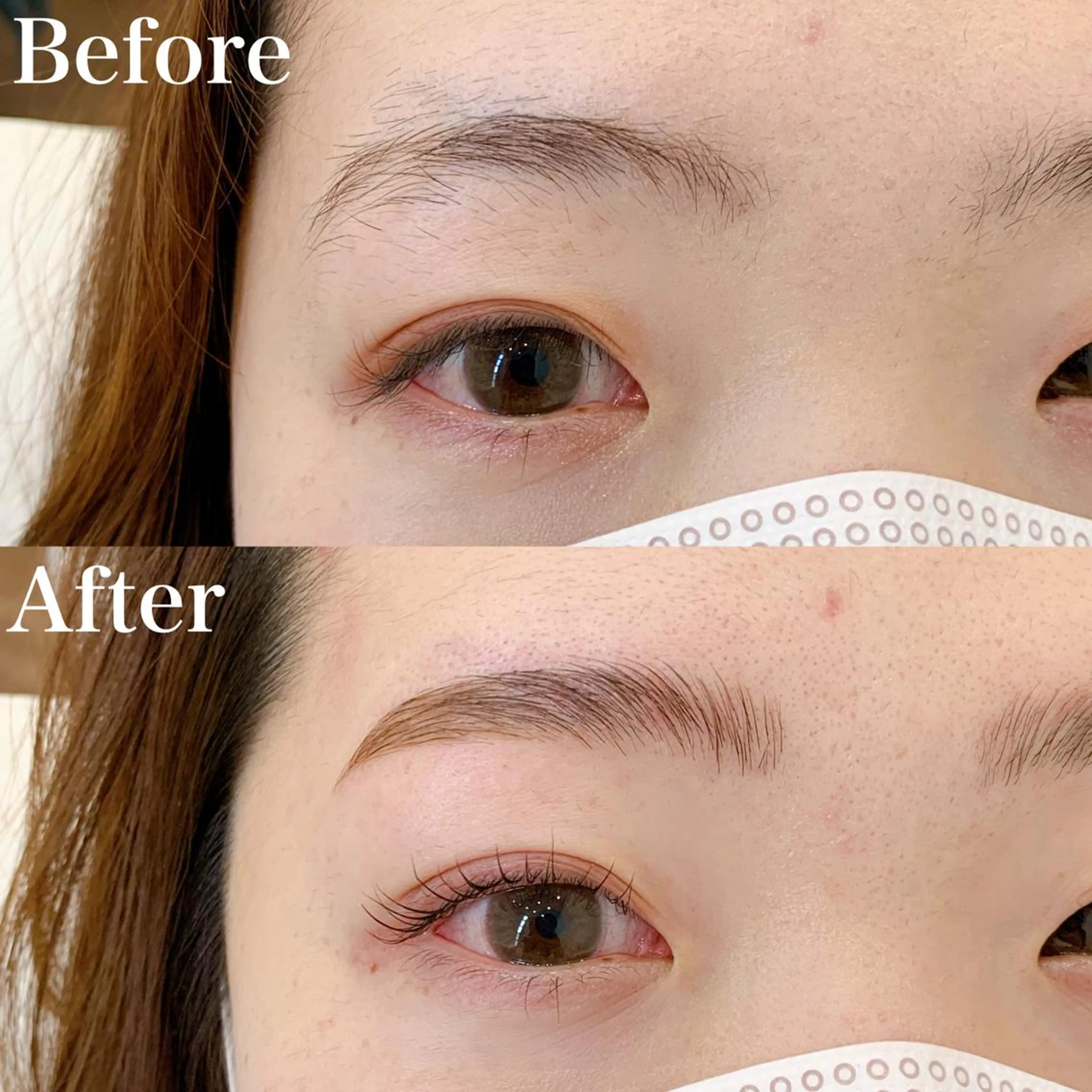 🦋ブロウラミネーション×美眉アイブロウワックス🦋の写真