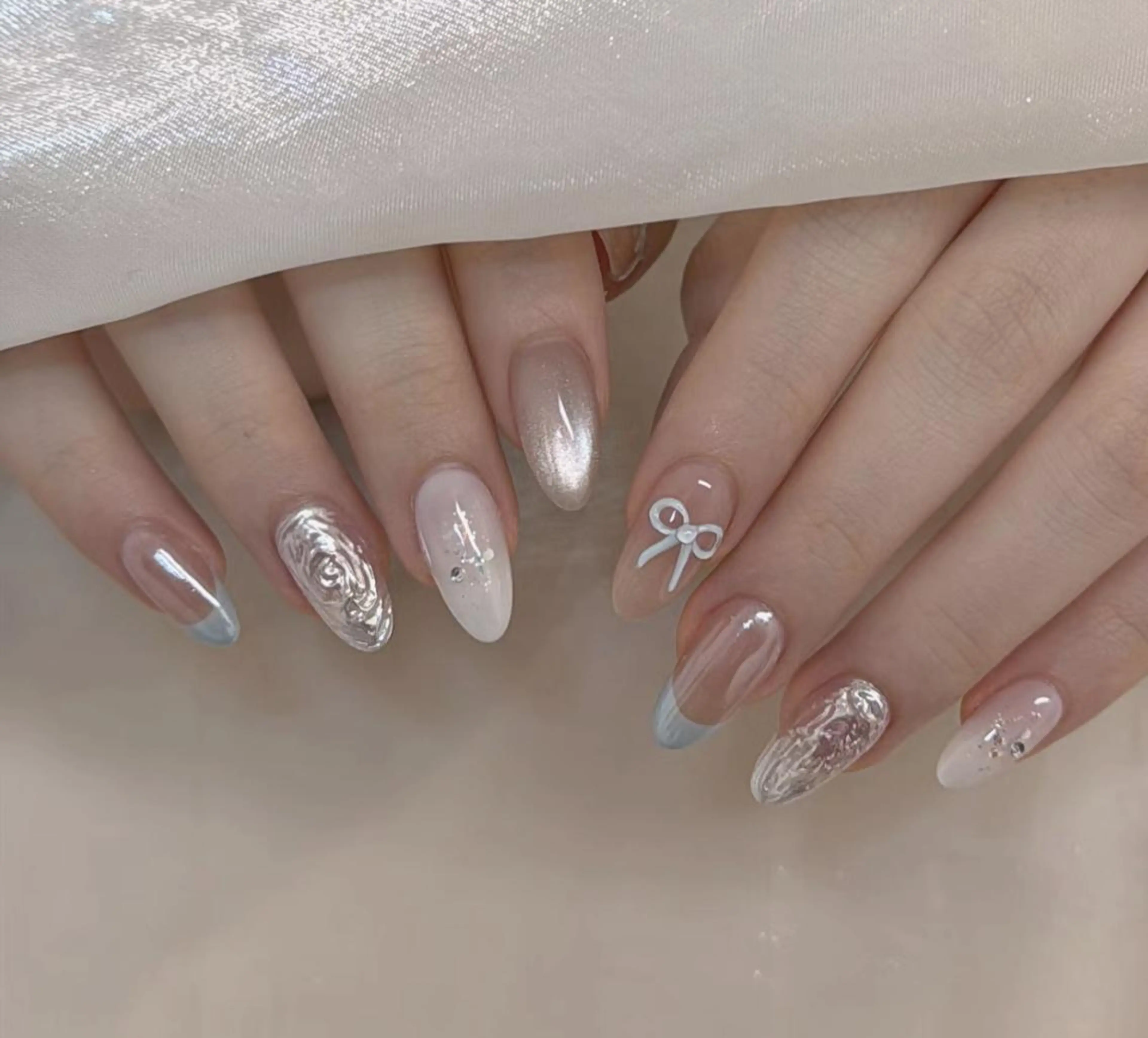 ネイル ハンドネイル ハンドケア 🍑 momo_nailのネイルデザイン