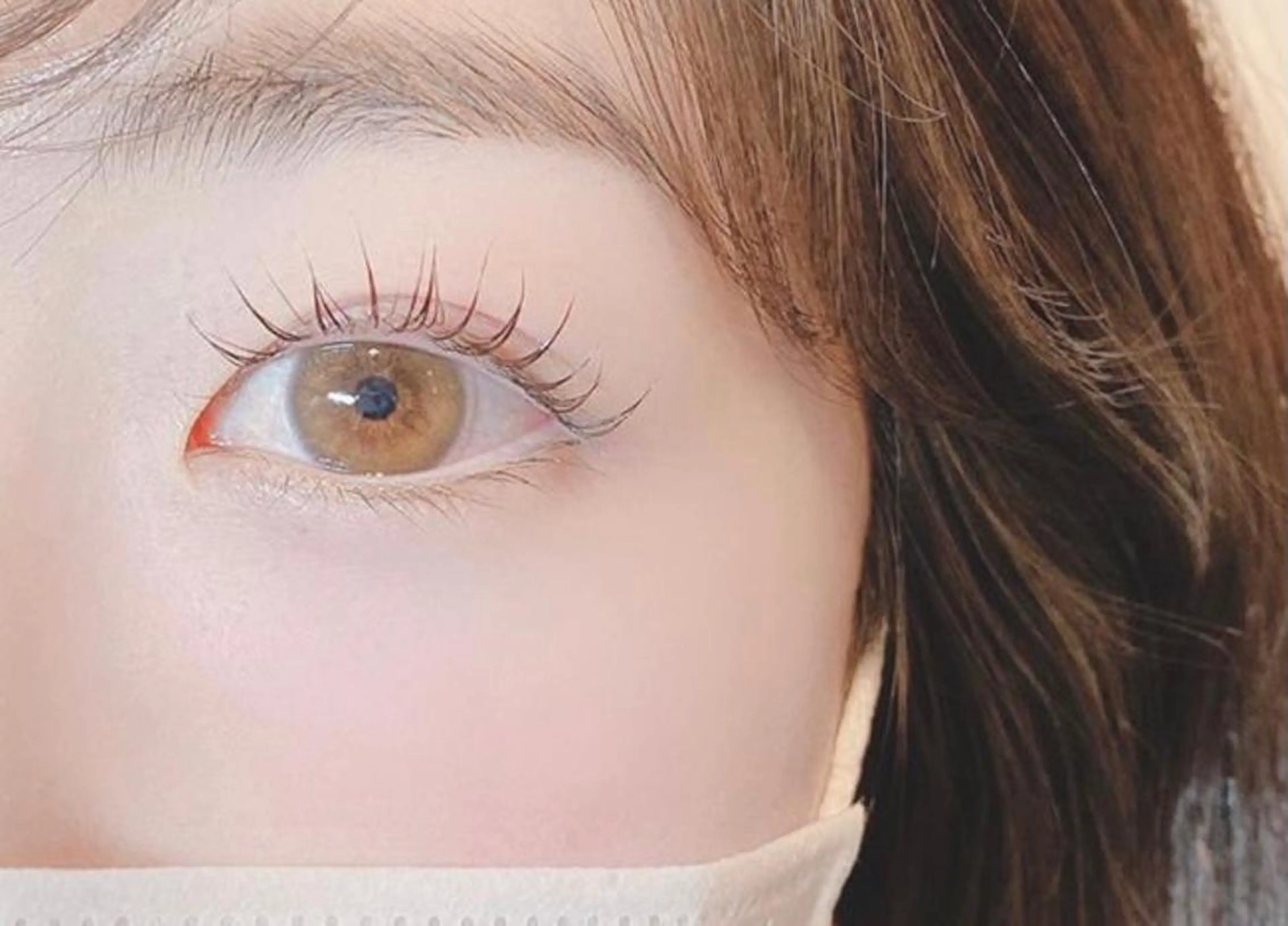 マツエク・マツパ 田中 美優のヘアスタイル