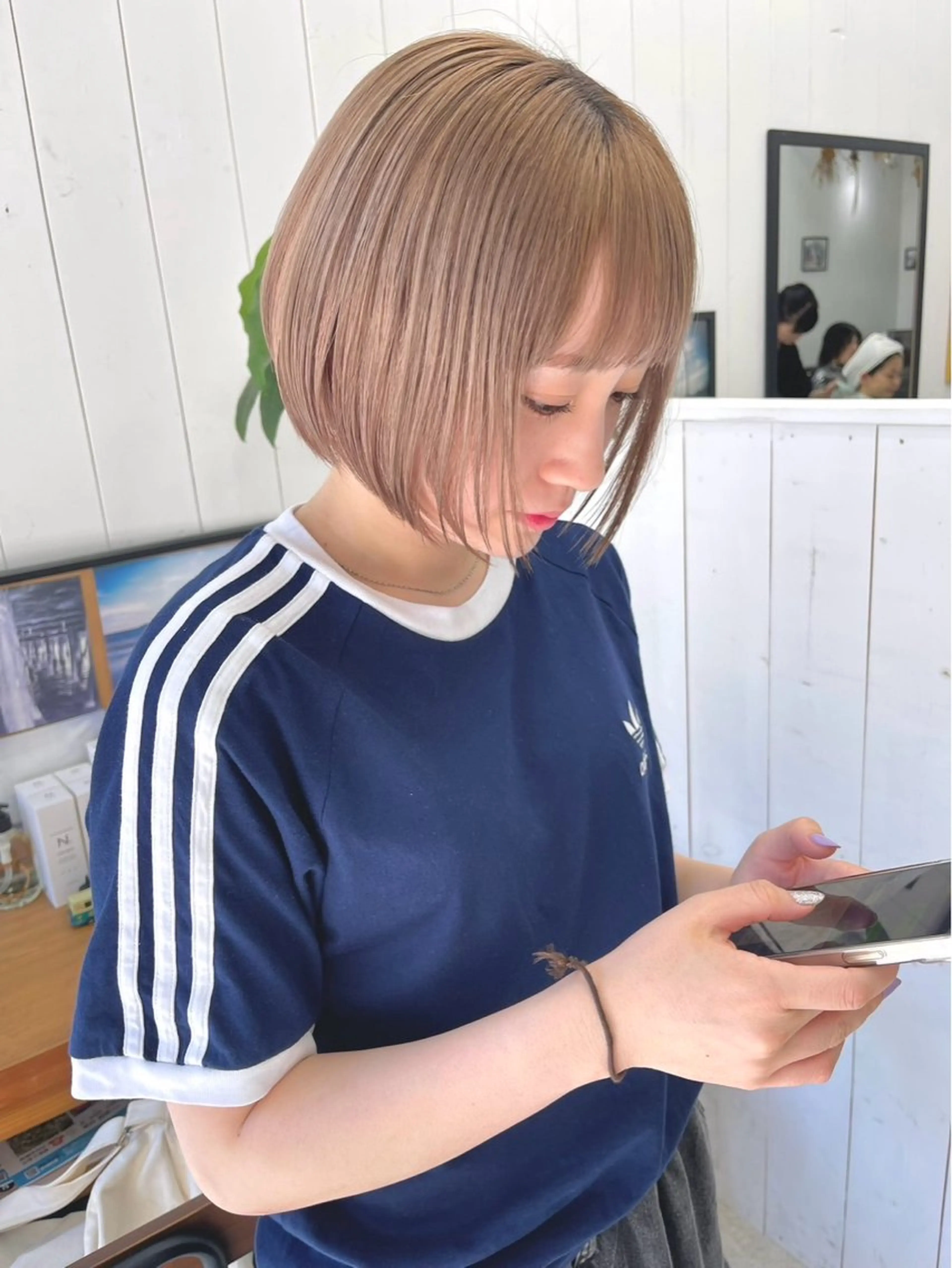 ショート カラー Venice美容院所属・逸見 悠のヘアスタイル