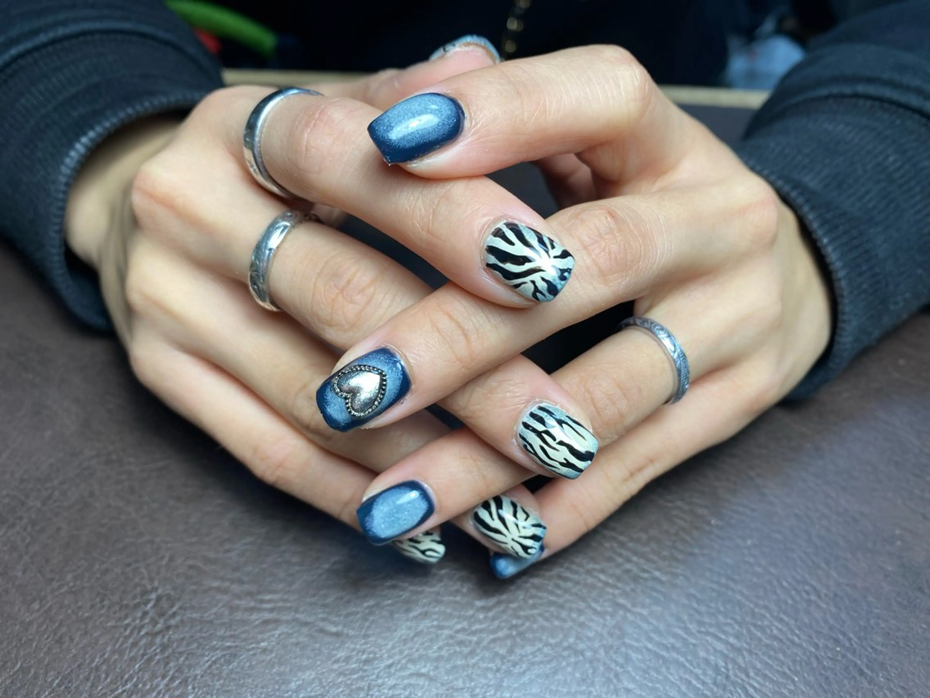 ネイル アニマル柄 STAR RIVER【スターリバー】所属・MIKI🌼STAR RIVER⭐️🌈のネイルデザイン