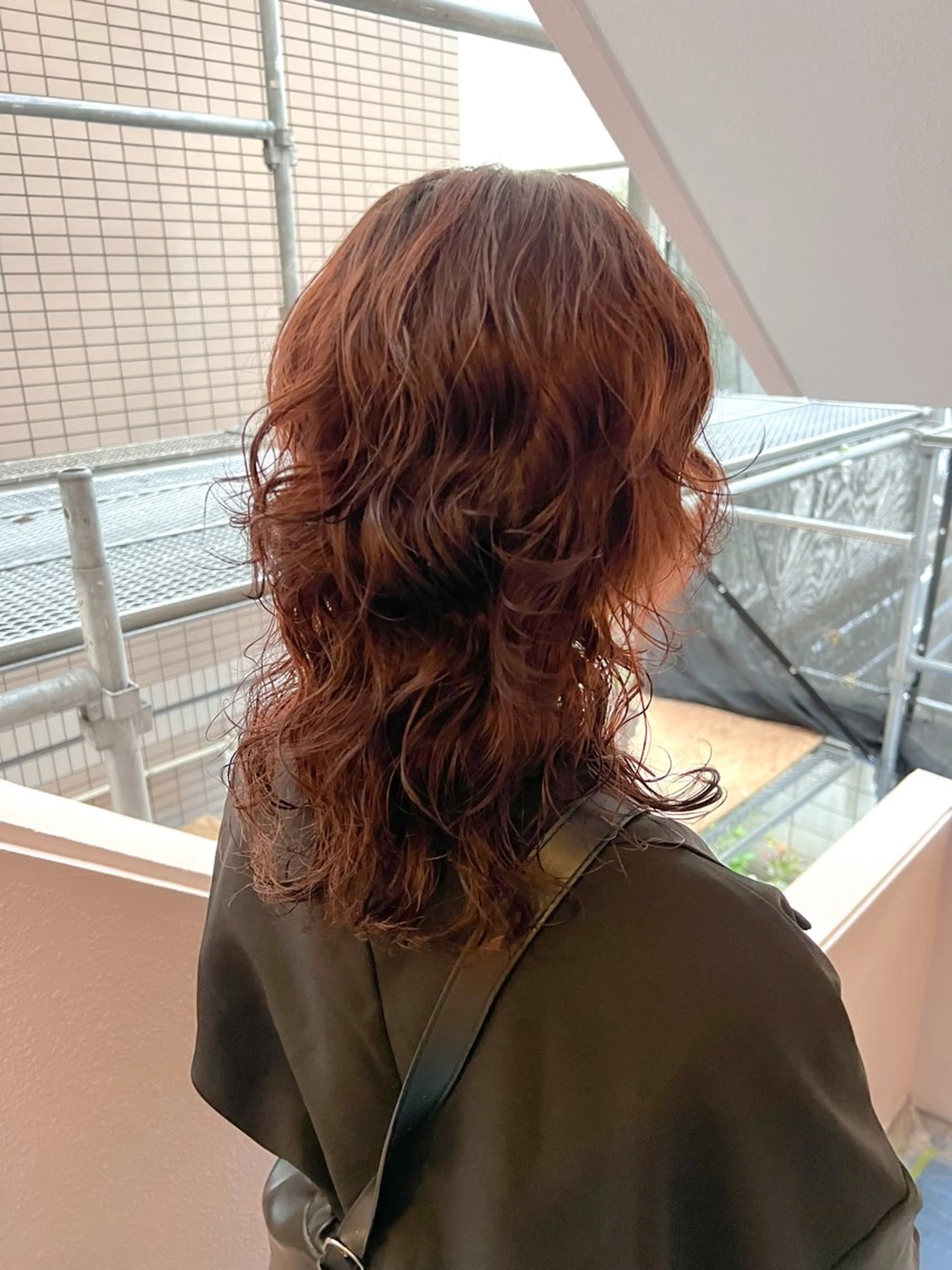 セミロング 💖ベージュ💖 MEARIのヘアスタイル