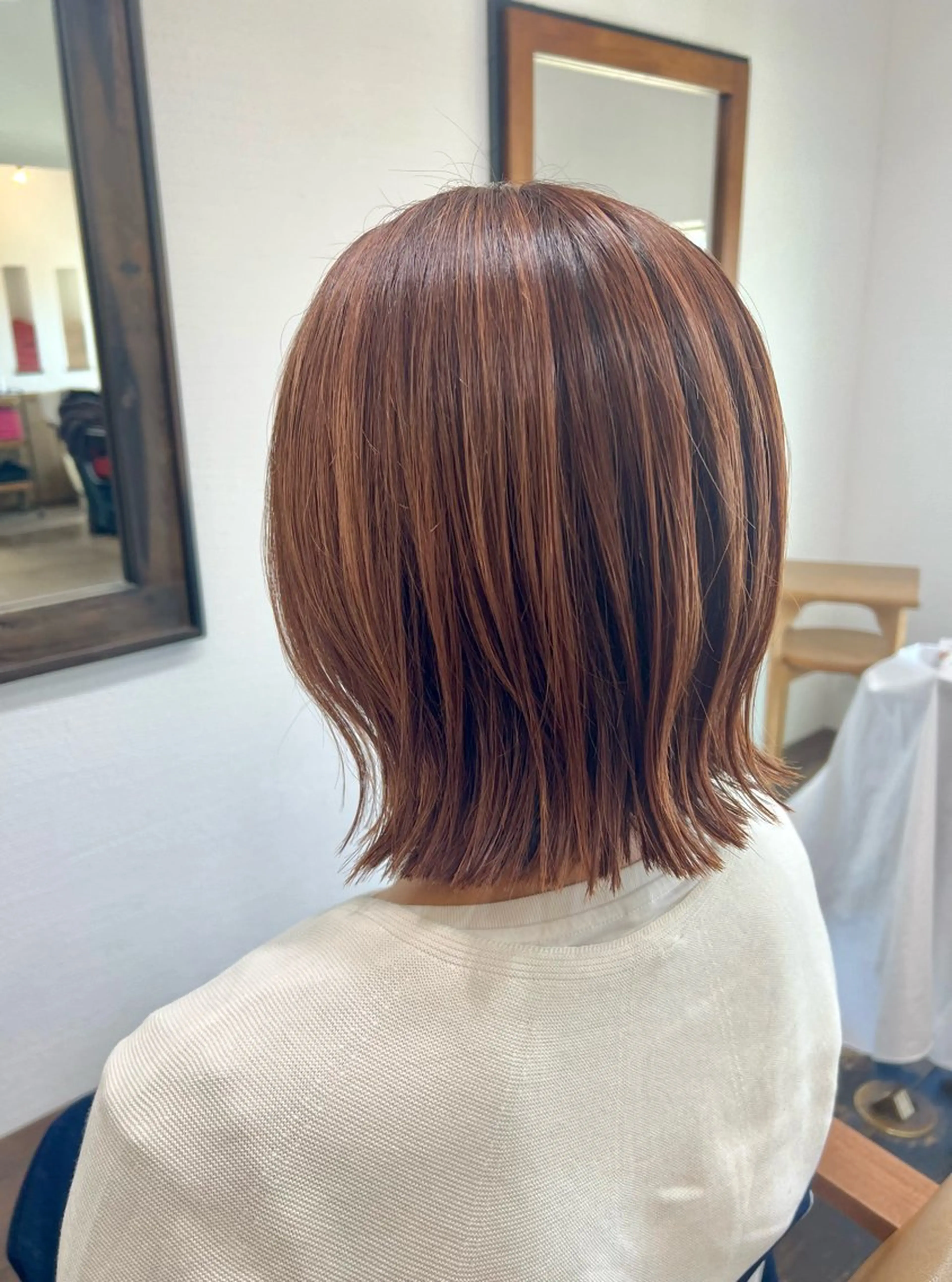 ミディアム Strawberry所属・原田 志保のヘアスタイル