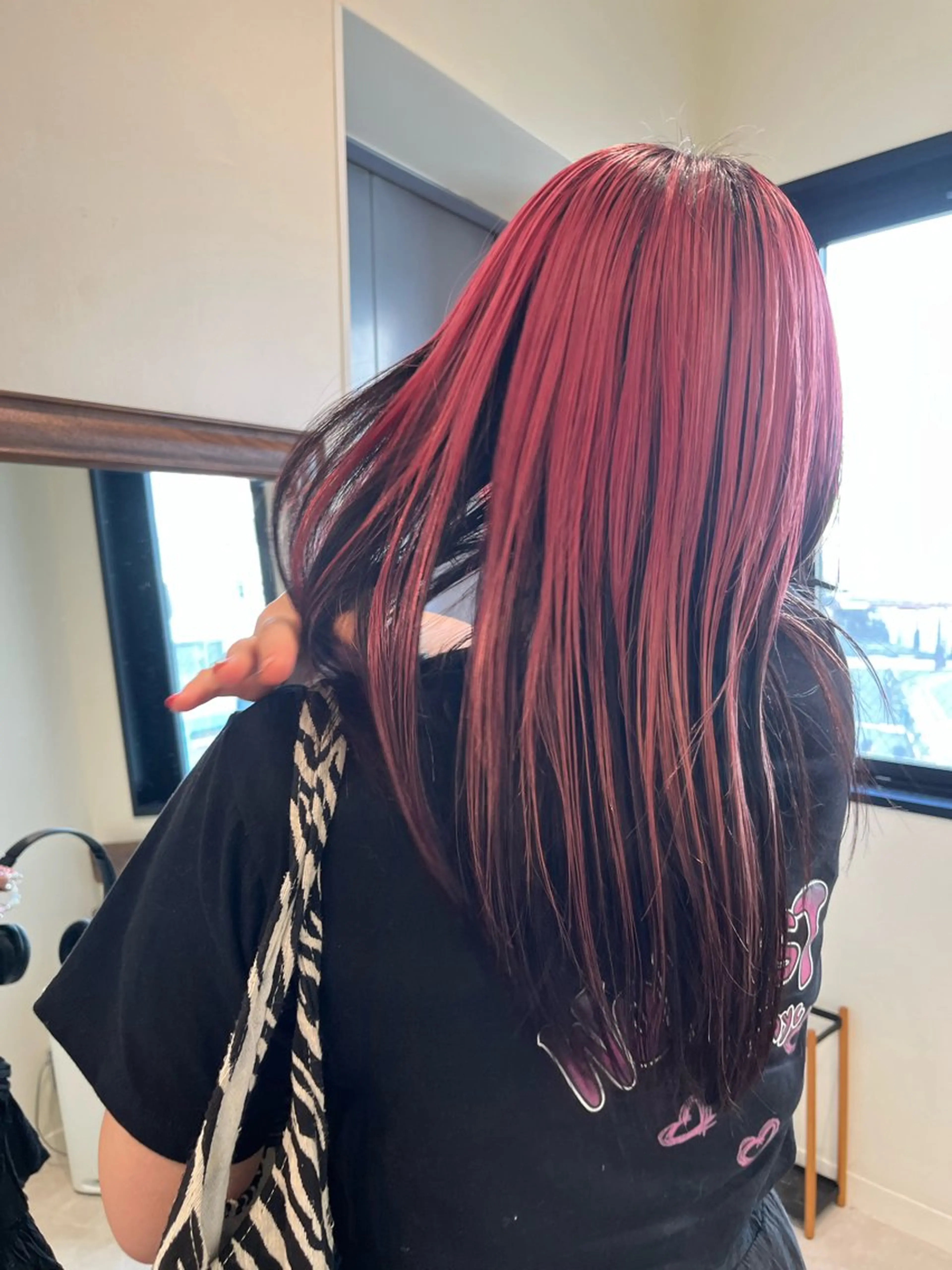 ロング カラー ブリーチ レイヤーカット/ カラー/ko-noのヘアスタイル