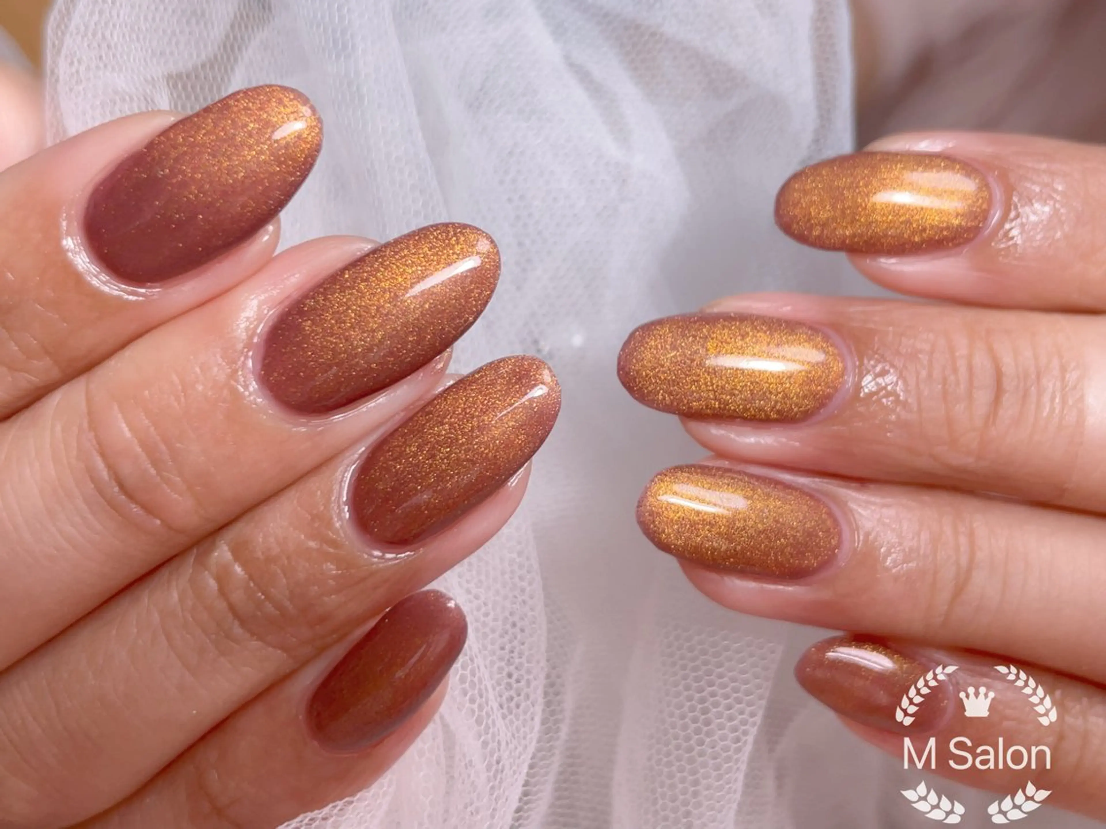 ネイル フレンチネイル マグネットネイル ニュアンスネイル オフィスネイル ワンカラーネイル ハンドネイル Mnail _KKのネイルデザイン