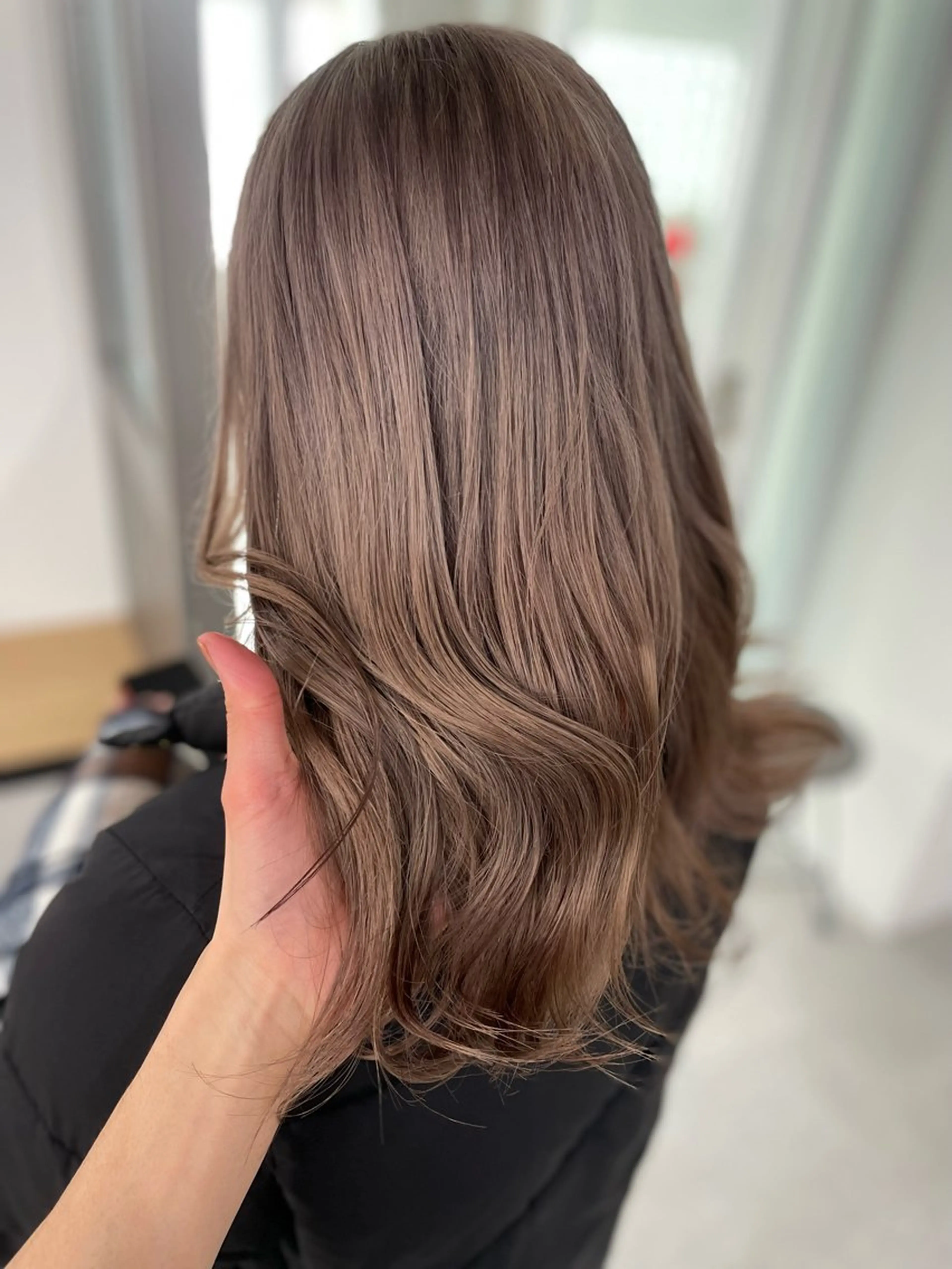 セミロング 💍大人デザイン /ハイトーン♡リクトのヘアスタイル