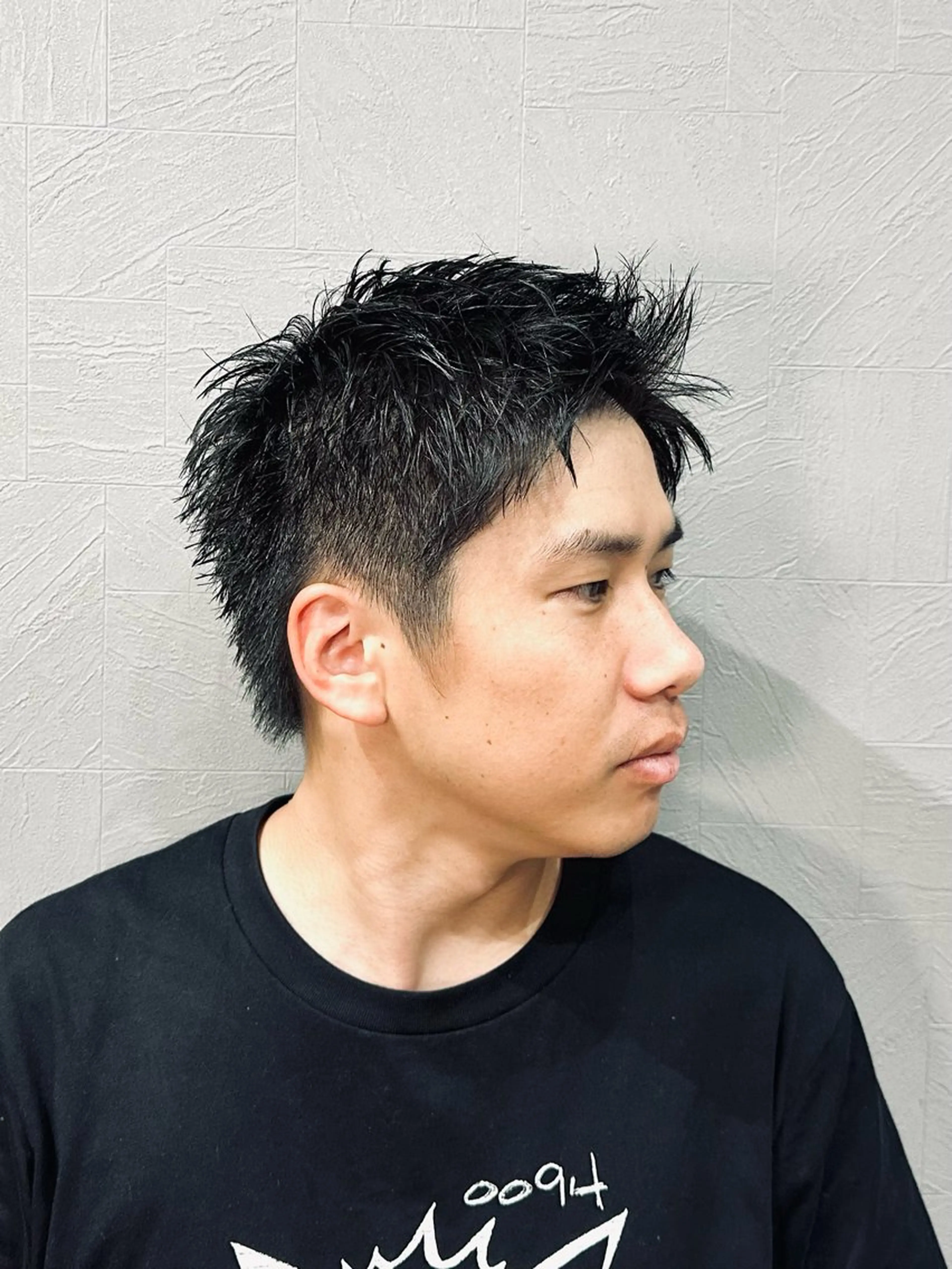 ショート メンズ スパイキーショート ショートヘア カット 💈メンズパーマ💈 ナカザワ　　リョウのヘアスタイル