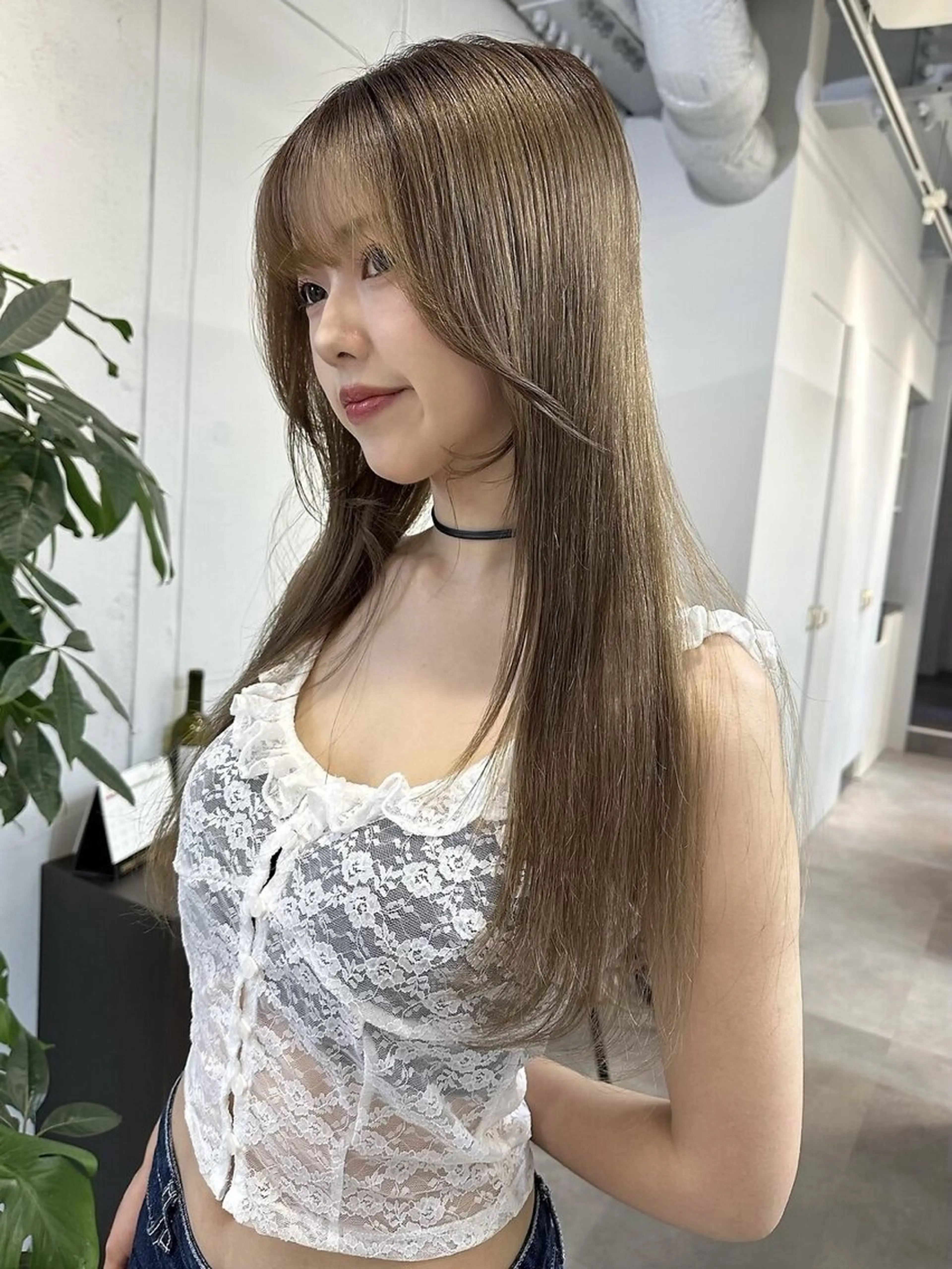 カット+ケアブリーチハイライト+イルミナカラー+5stepトキオTR¥20900の写真