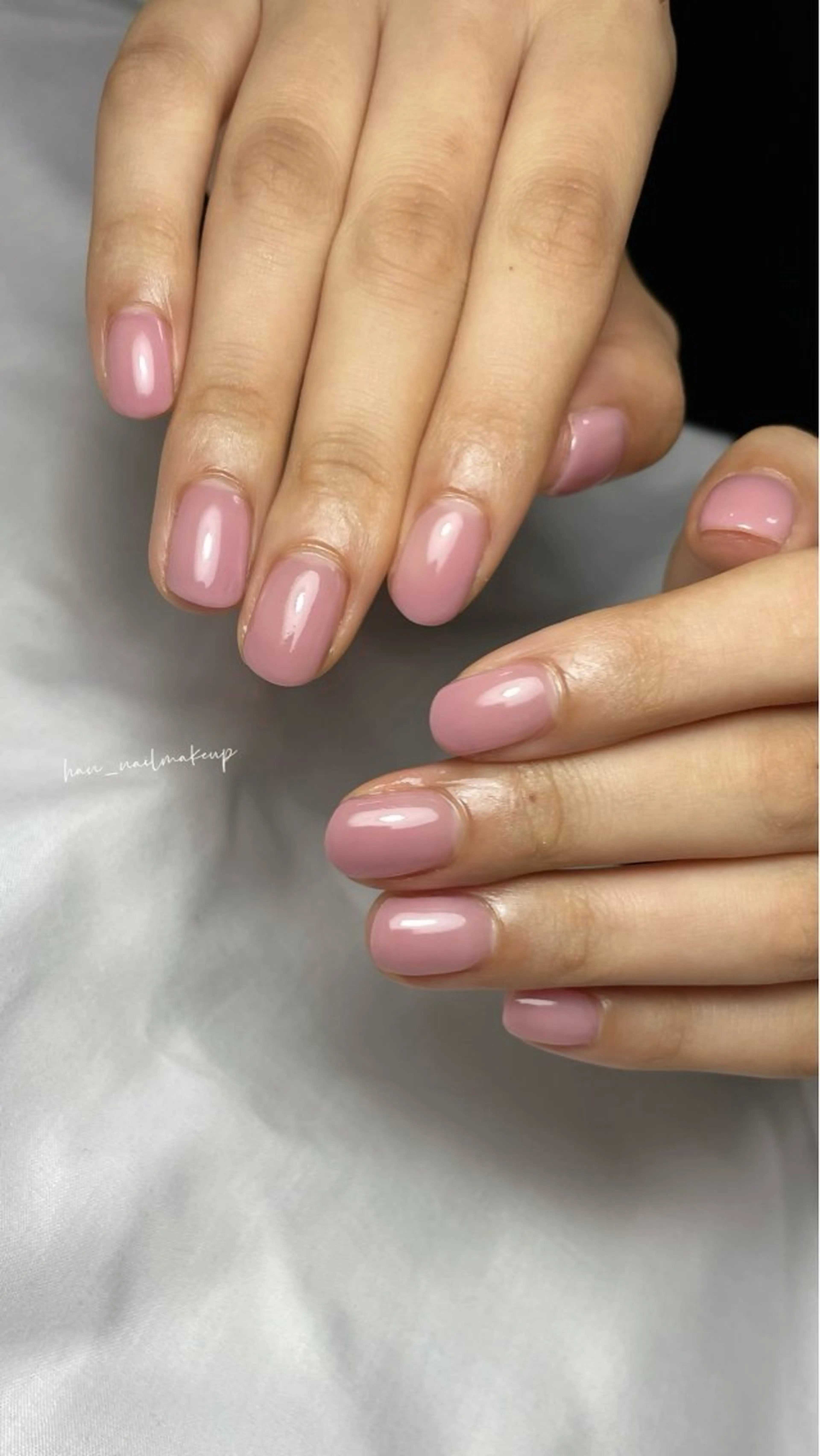 ネイル ワンカラーネイル ハンドネイル Han Nail 【y&m】のネイルデザイン