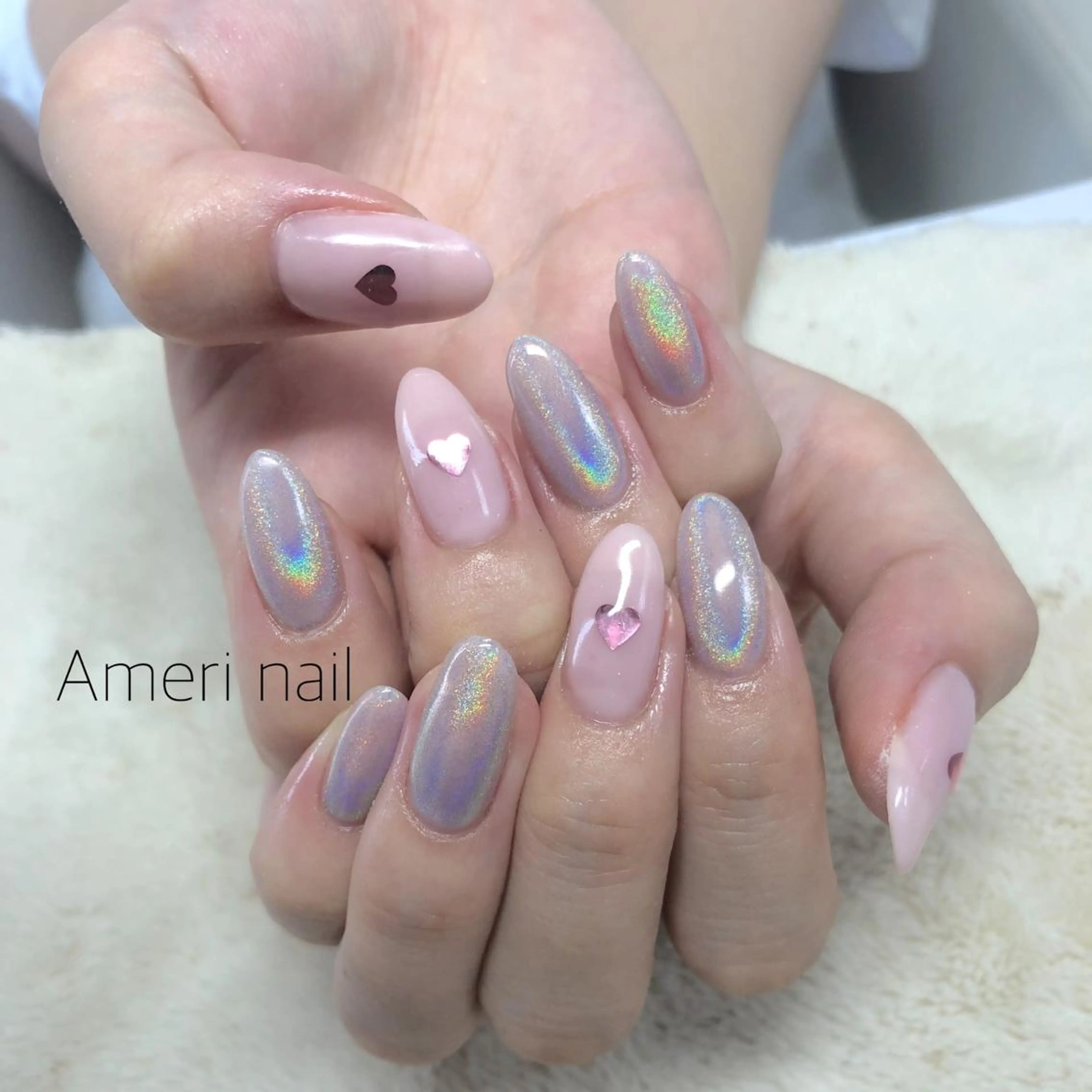 ネイル ハンドネイル Ameri nail /UKIのネイルデザイン