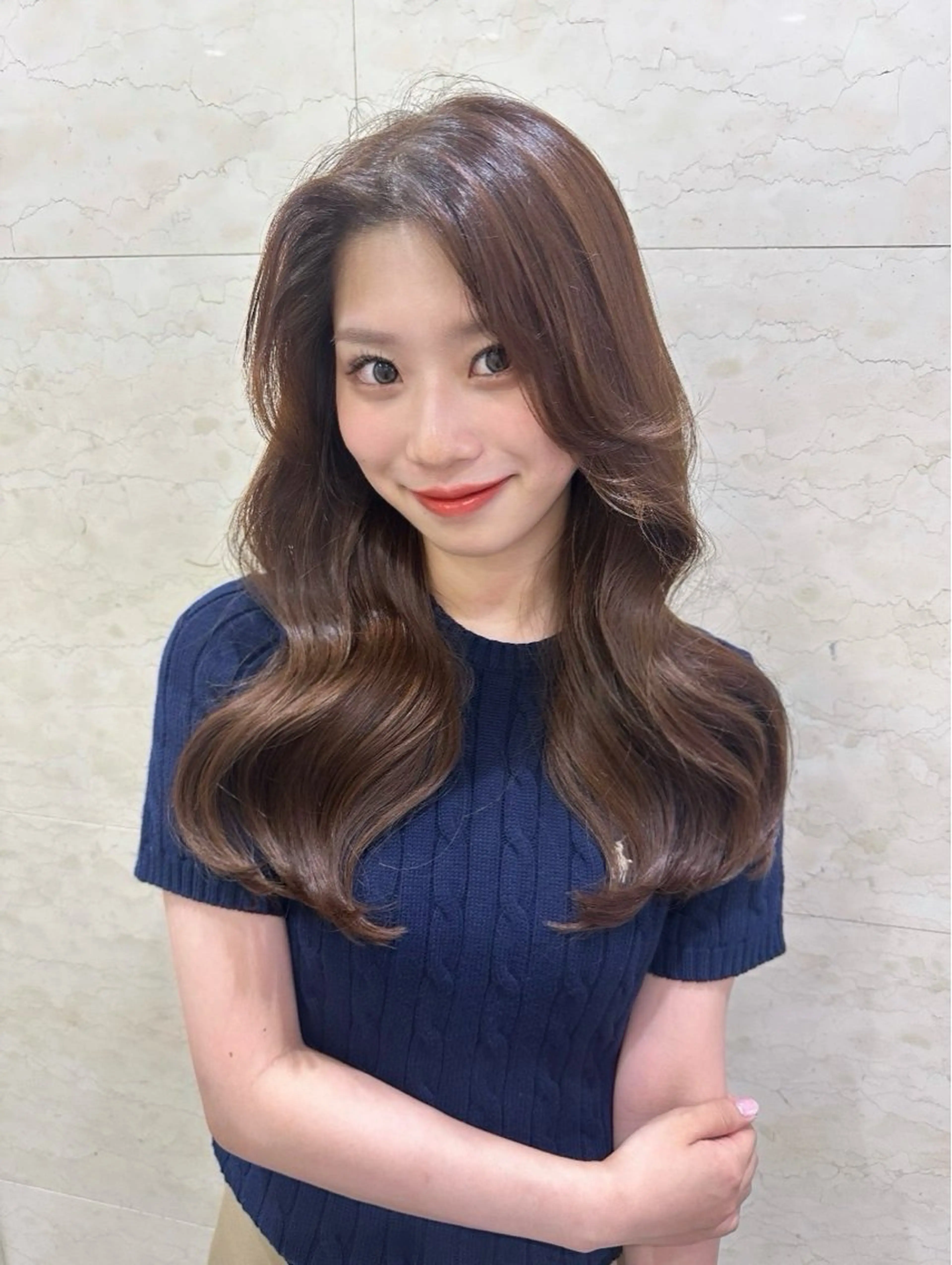 セミロング 'AXISガスビル/ Rioのヘアスタイル