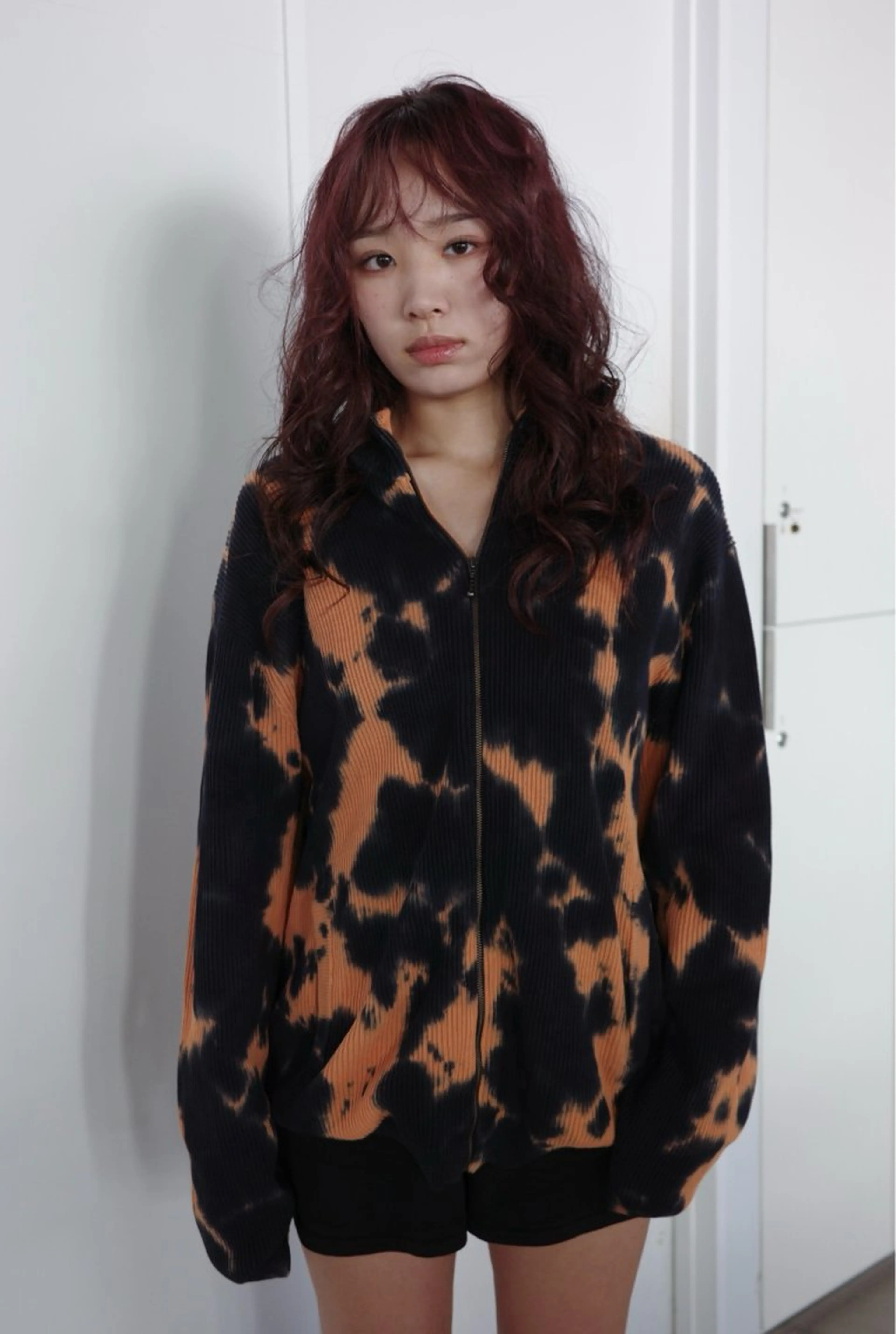 ロング カラー NAVY miyoshiのヘアスタイル