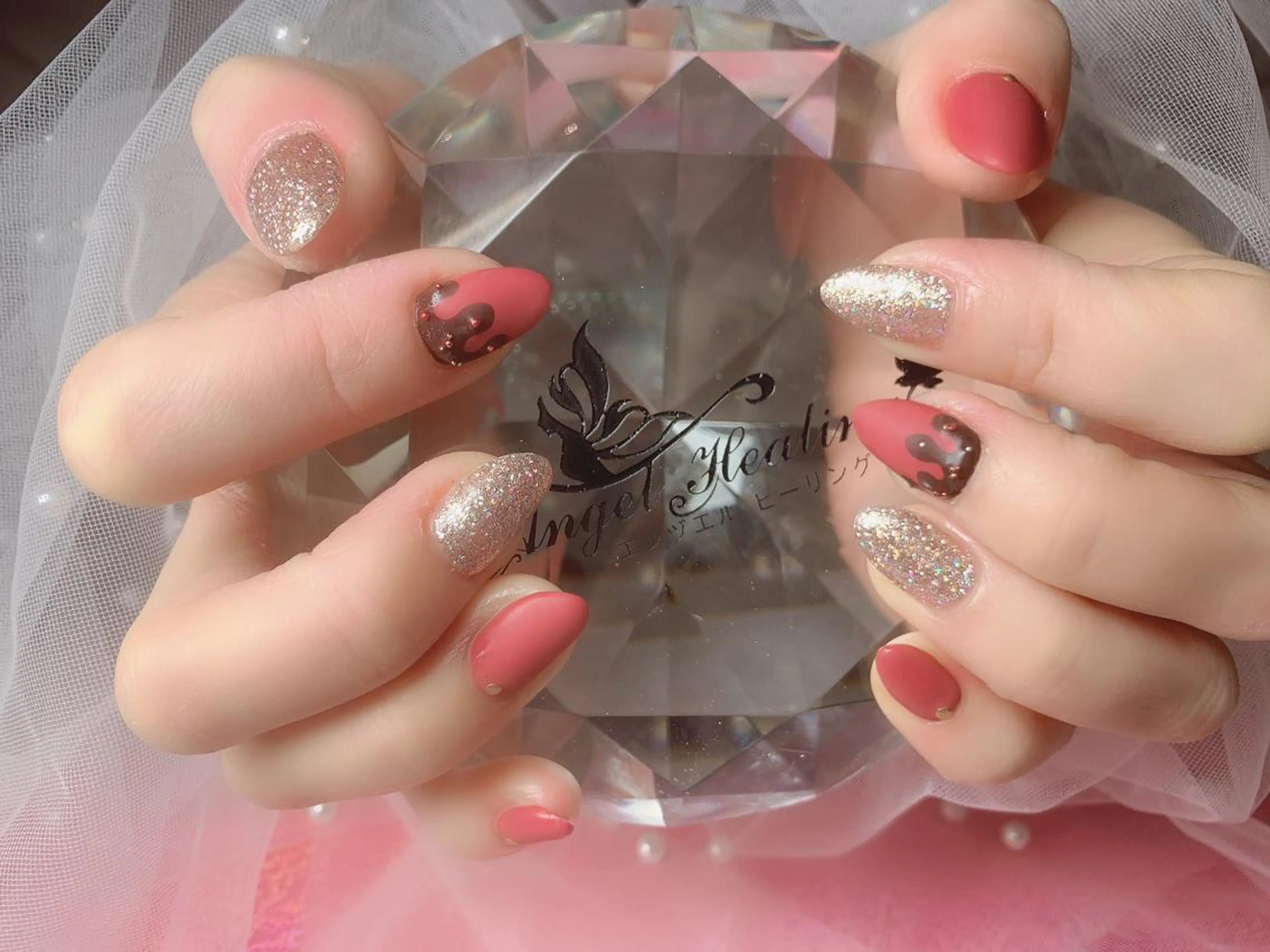 ネイル エンジェル ヒーリング 矢場町店のネイルデザイン