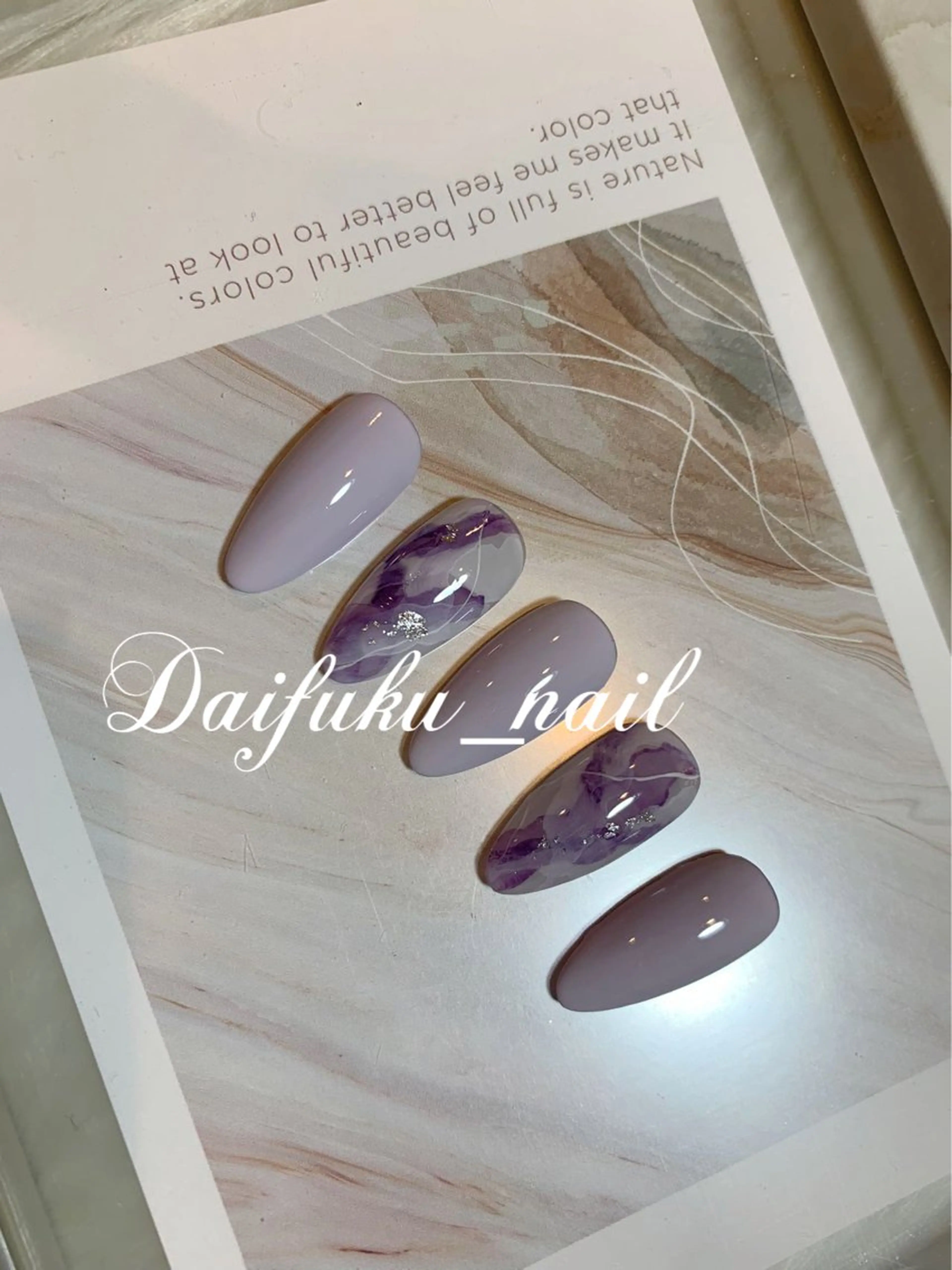 ロング Daifuku_nails所属・Daifuku nailsのネイルデザイン