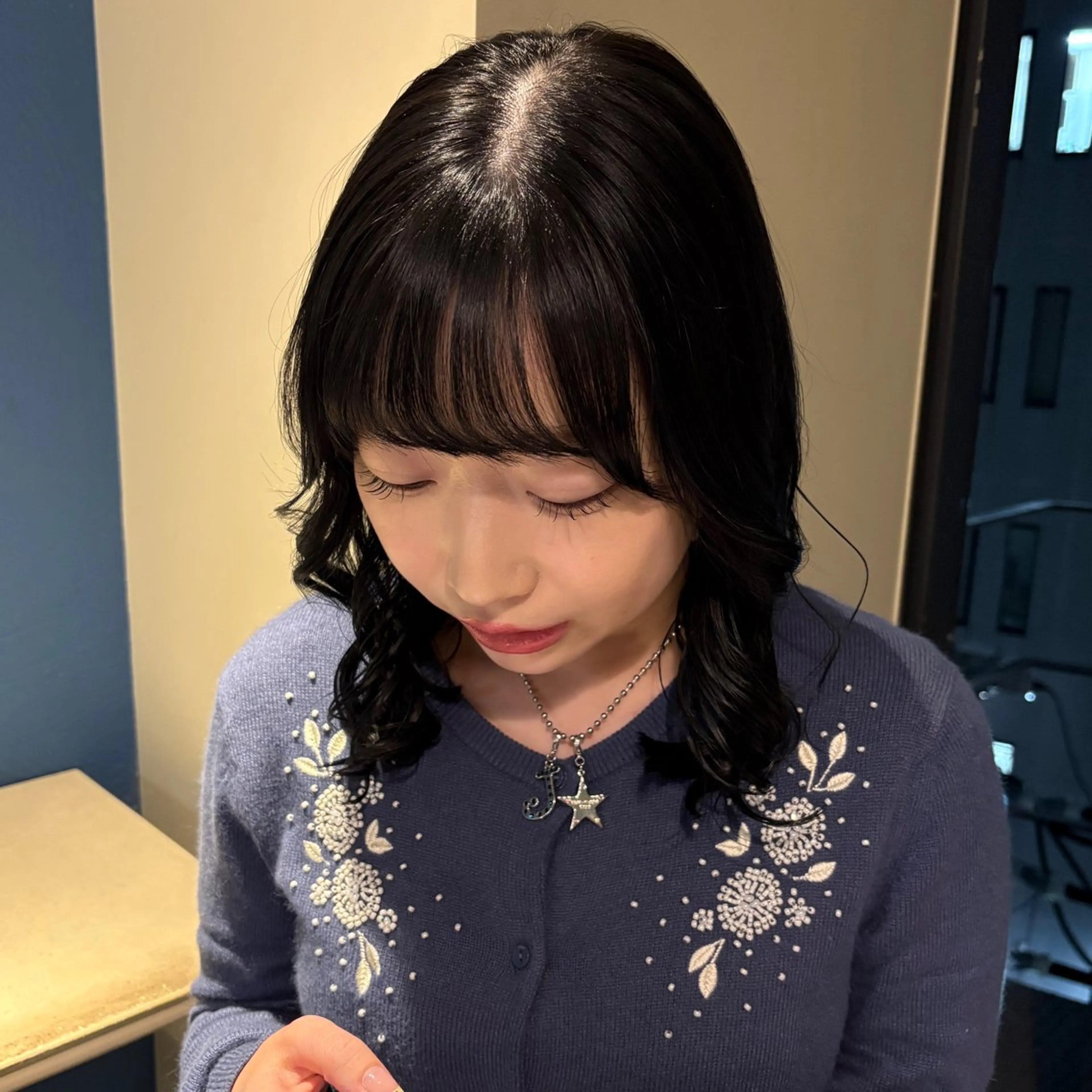 ミディアム カラー 【roro】 karinのヘアスタイル