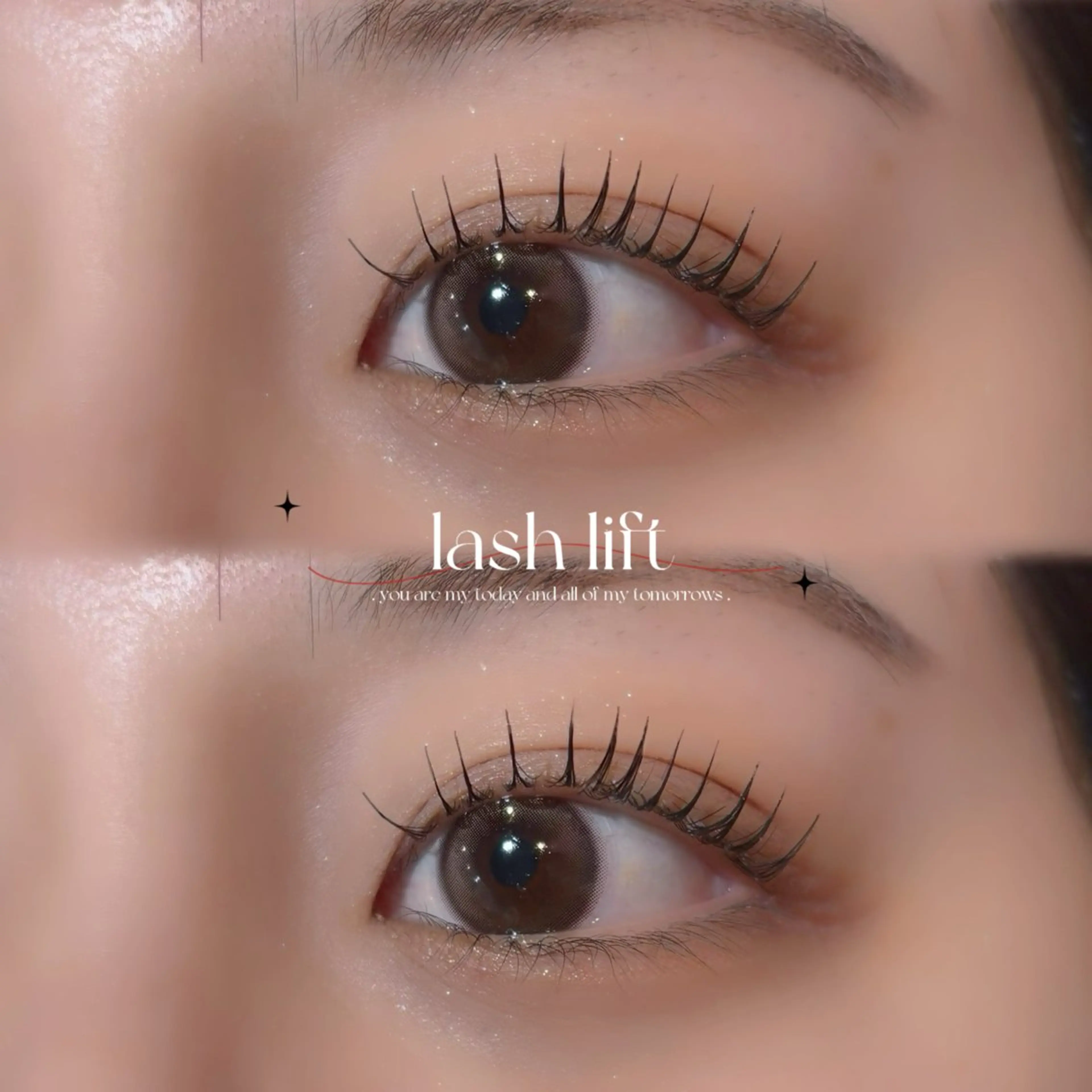 まつ毛パーマ🫧🎀ラッシュリフト👀🤍の写真