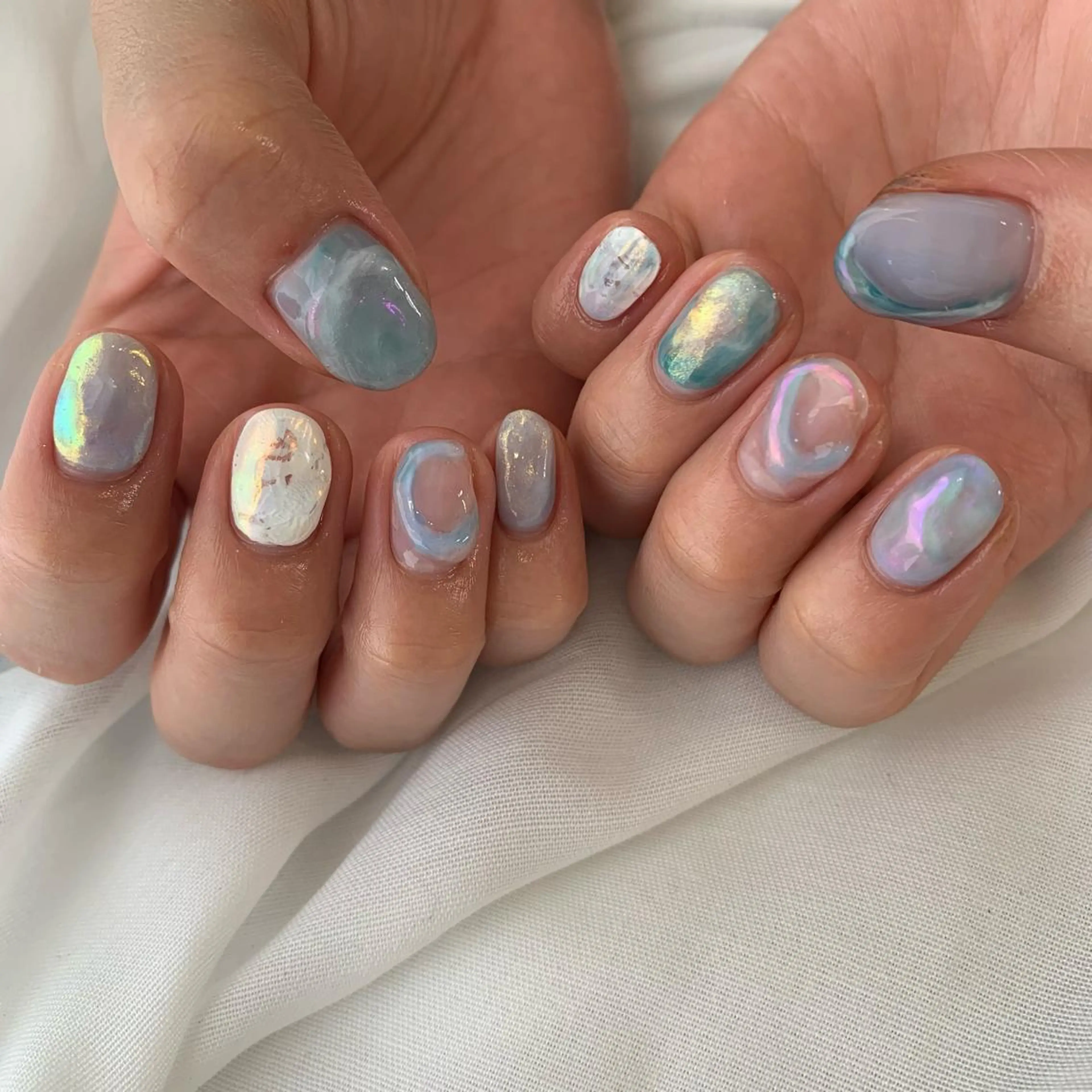 ネイル ハンドネイル 佐藤 穂乃香のネイルデザイン