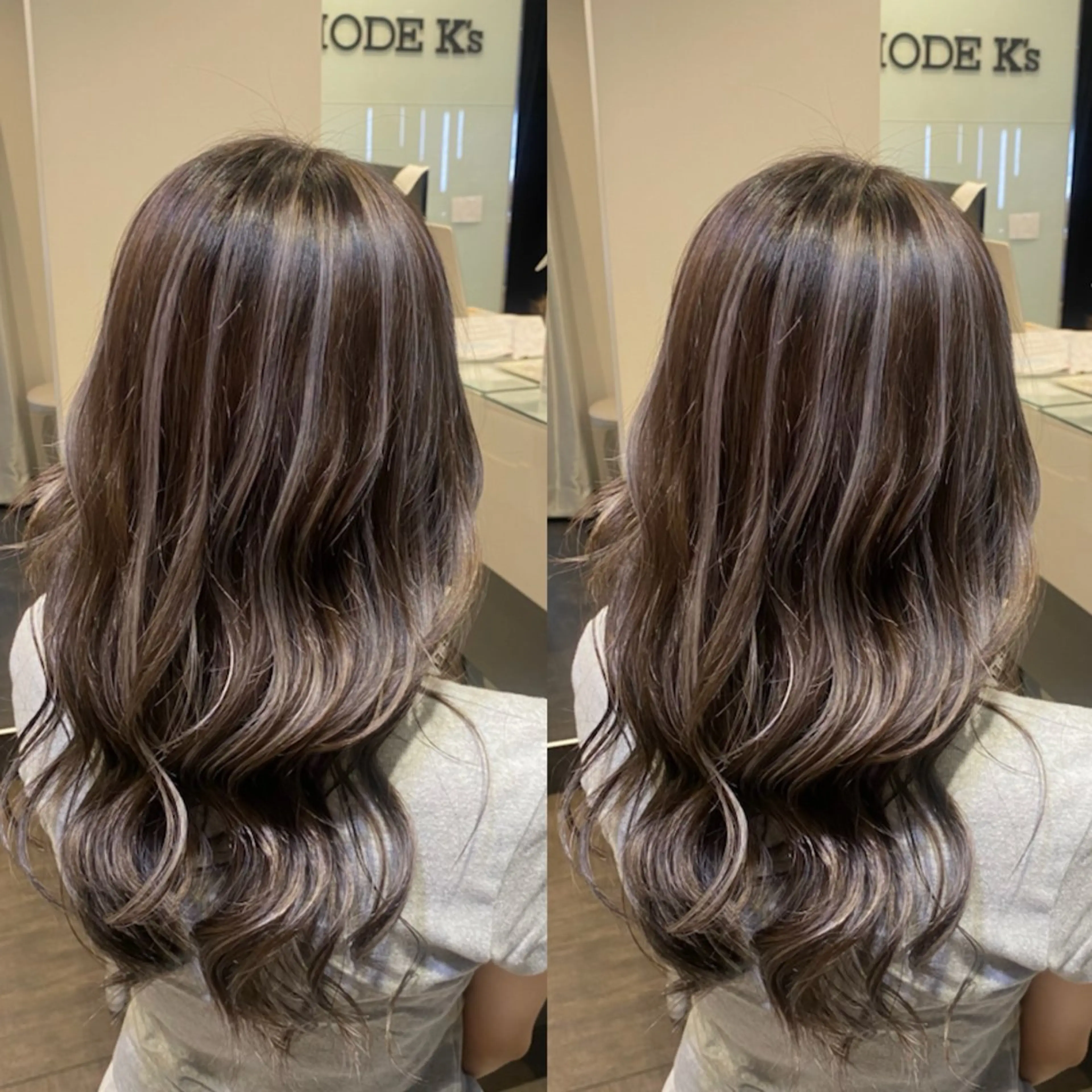 セミロング カラー ヘアカラー トリートメント 【カラー指名No 1✨】HIBIKIのヘアスタイル