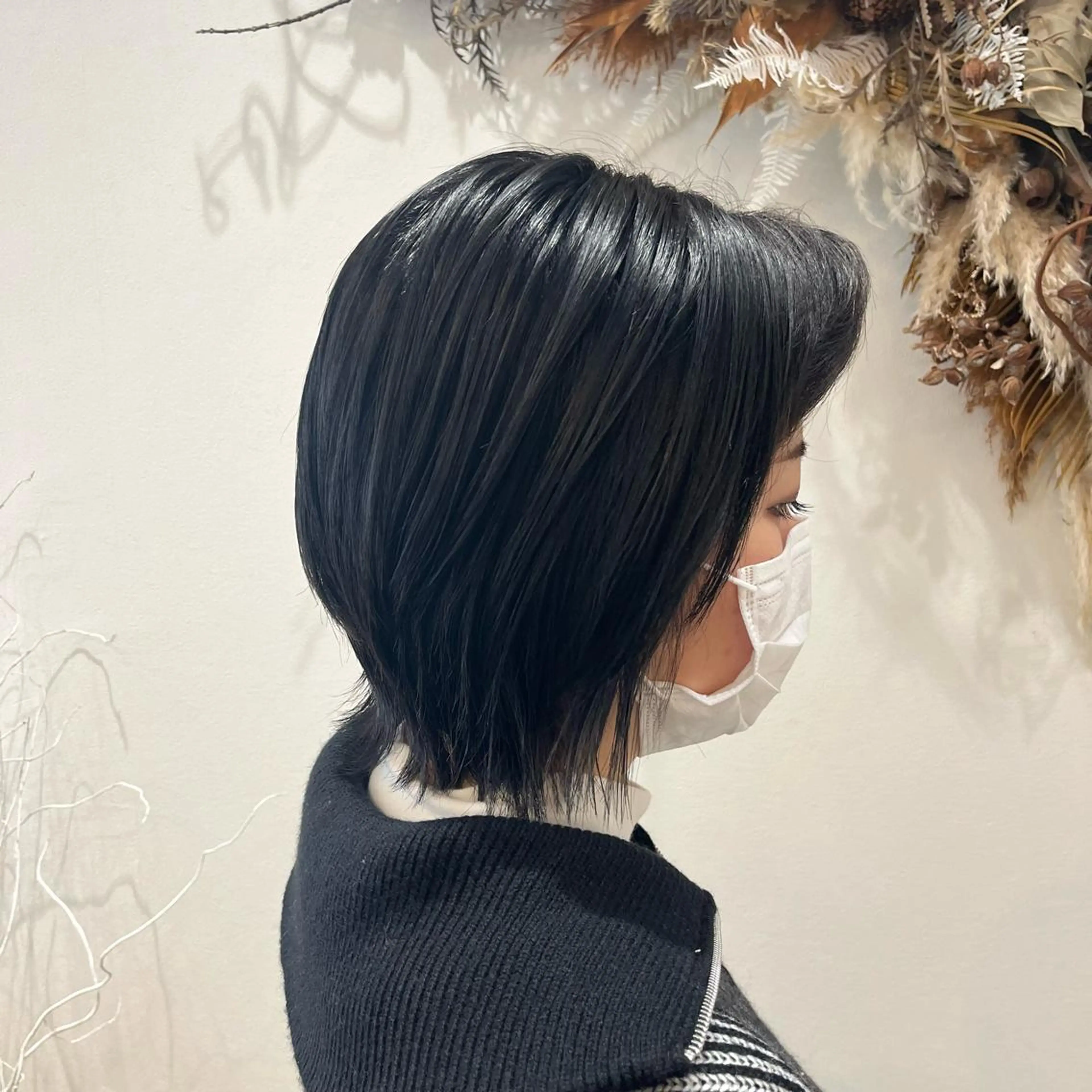 ミディアム レイヤーカット 松本 玲菜のヘアスタイル