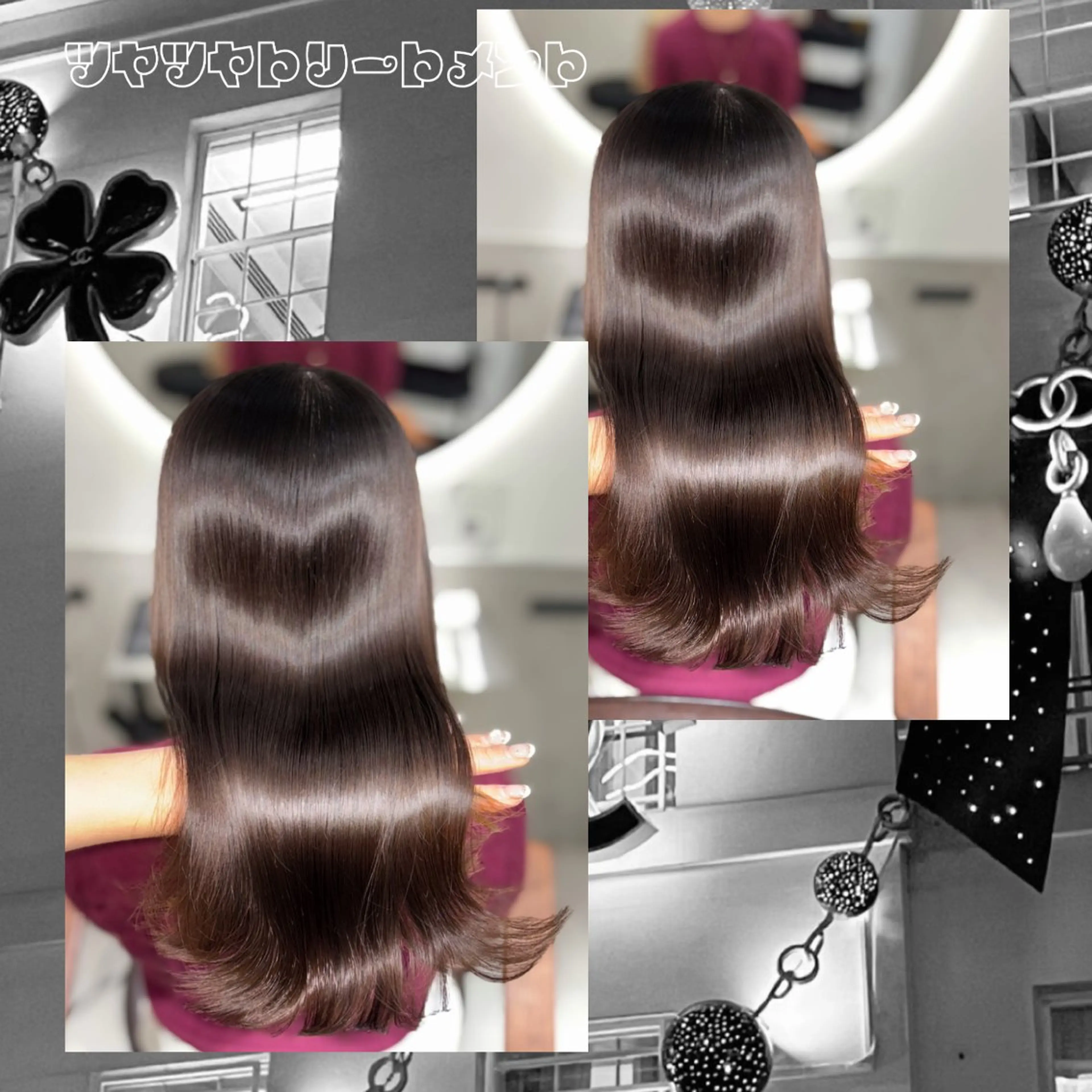 セミロング カラー ヘアアレンジ 髪質改善 トリートメント トリートメント eN°byyoureshair所属・🎀トップスタイリ スト湯川響🎀のヘアスタイル