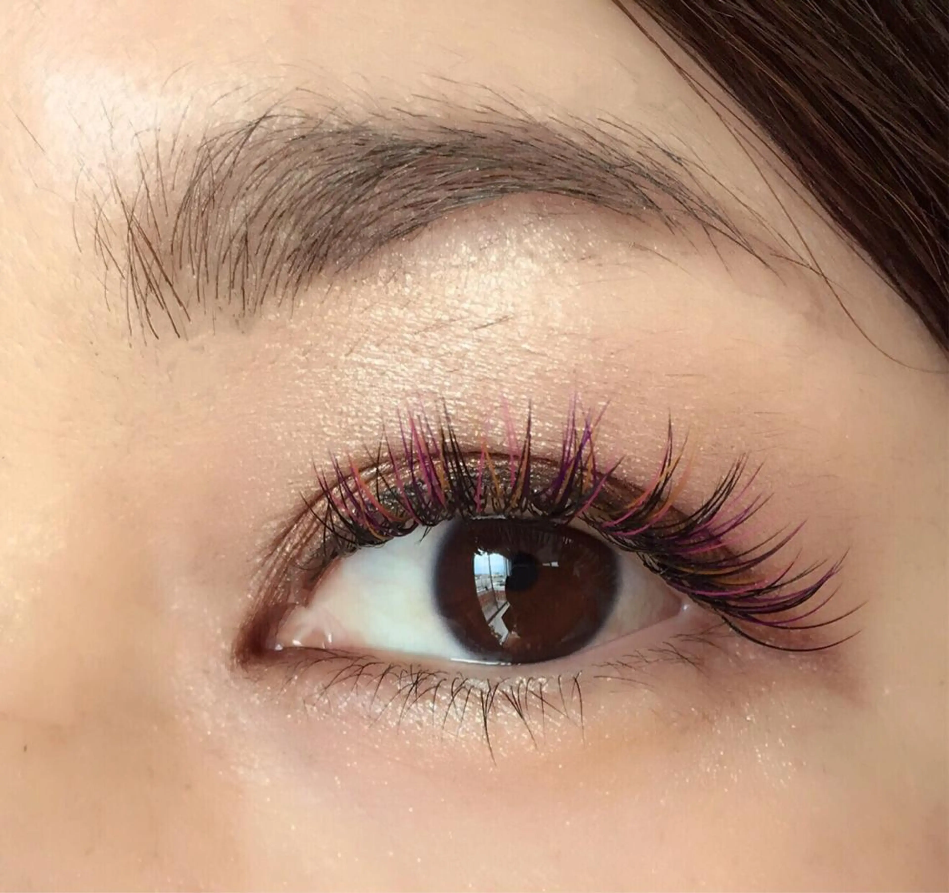 マツエク・マツパ カラーマツエク Harada Asakoのマツエク・マツパデザイン