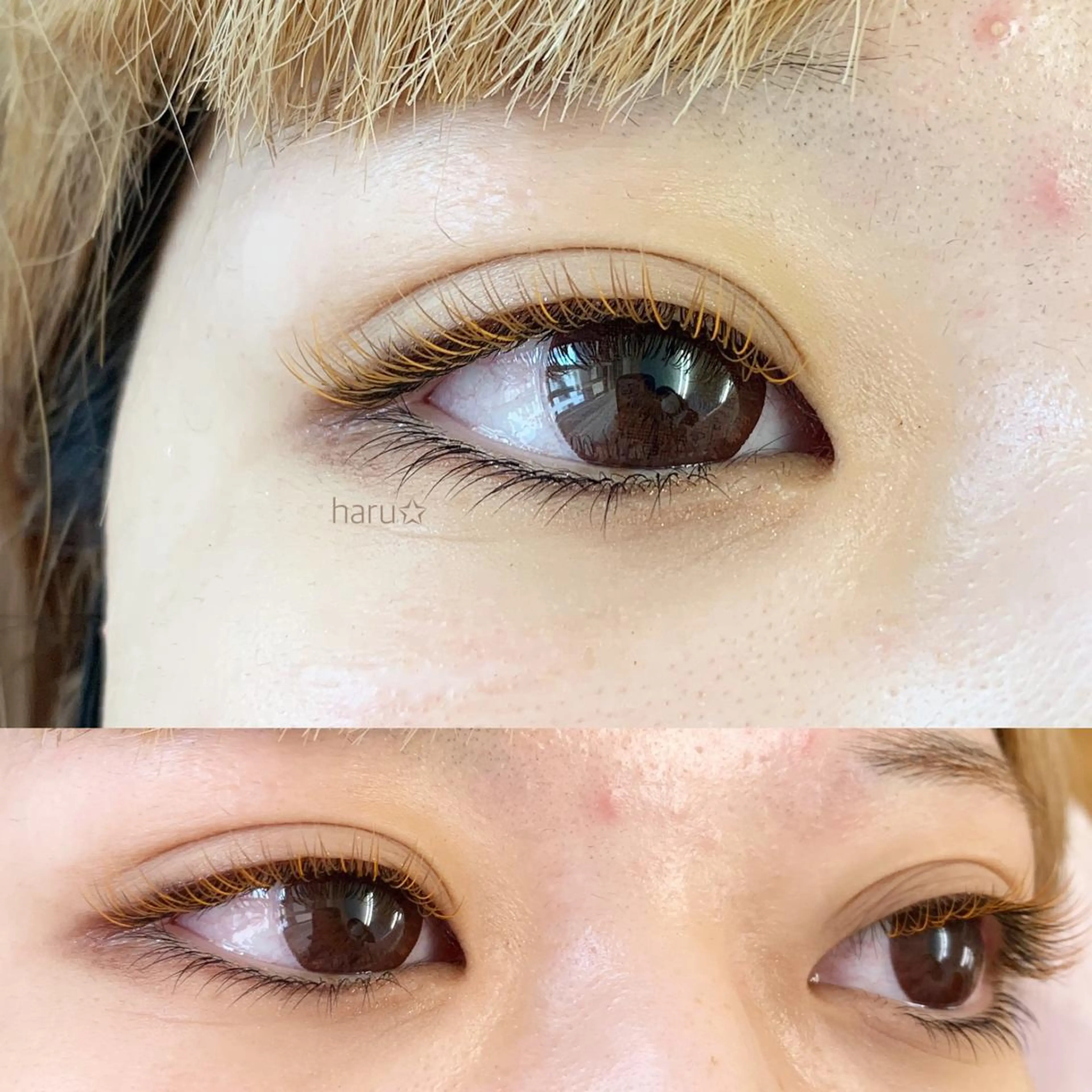 マツエク・マツパ 付け放題 セーブル 下まつげエクステ うにゃねいる ✿ harunaのネイルデザイン