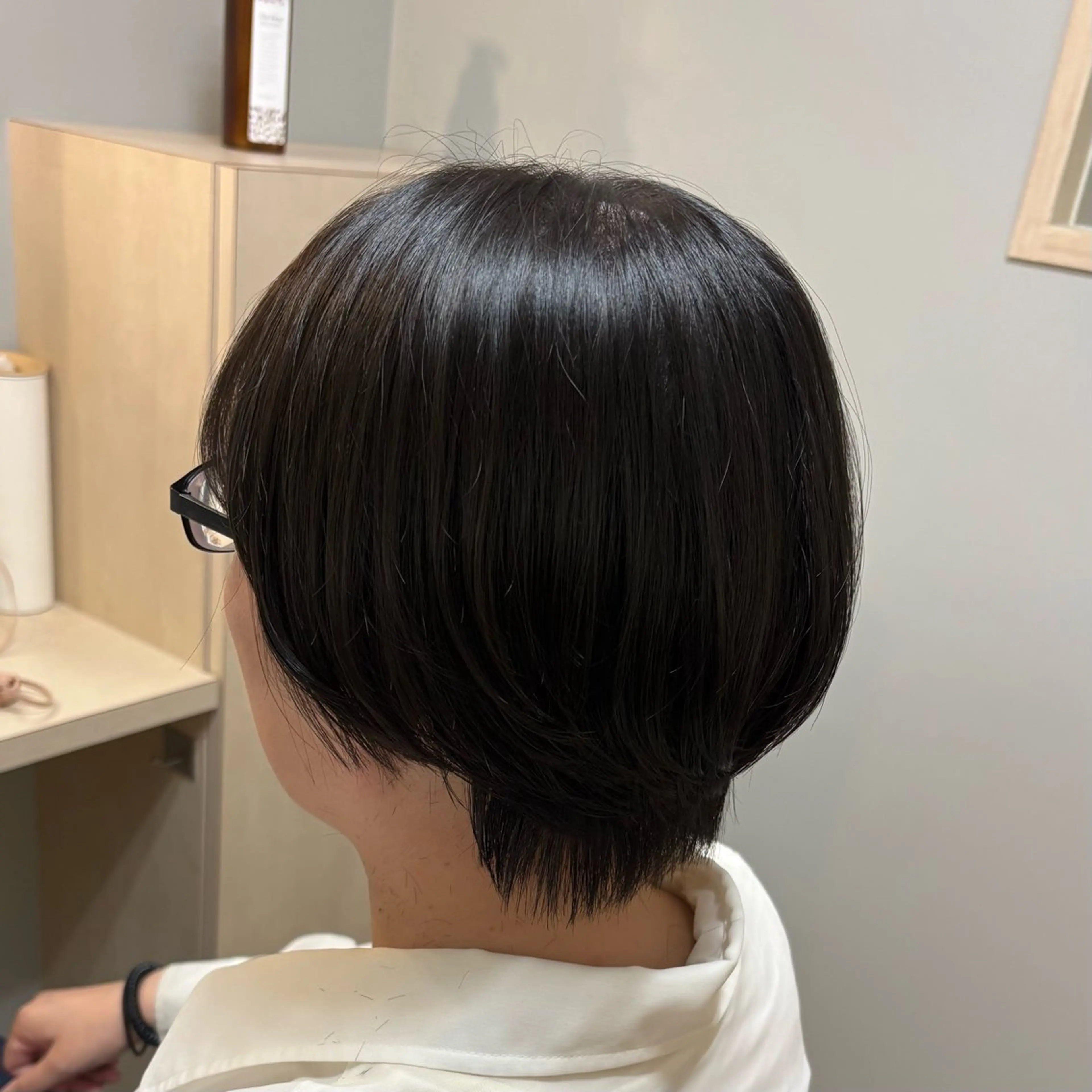 ショート くびれヘア ショートヘア カット トリートメント 髪質改善/ 透明感/rinaのヘアスタイル