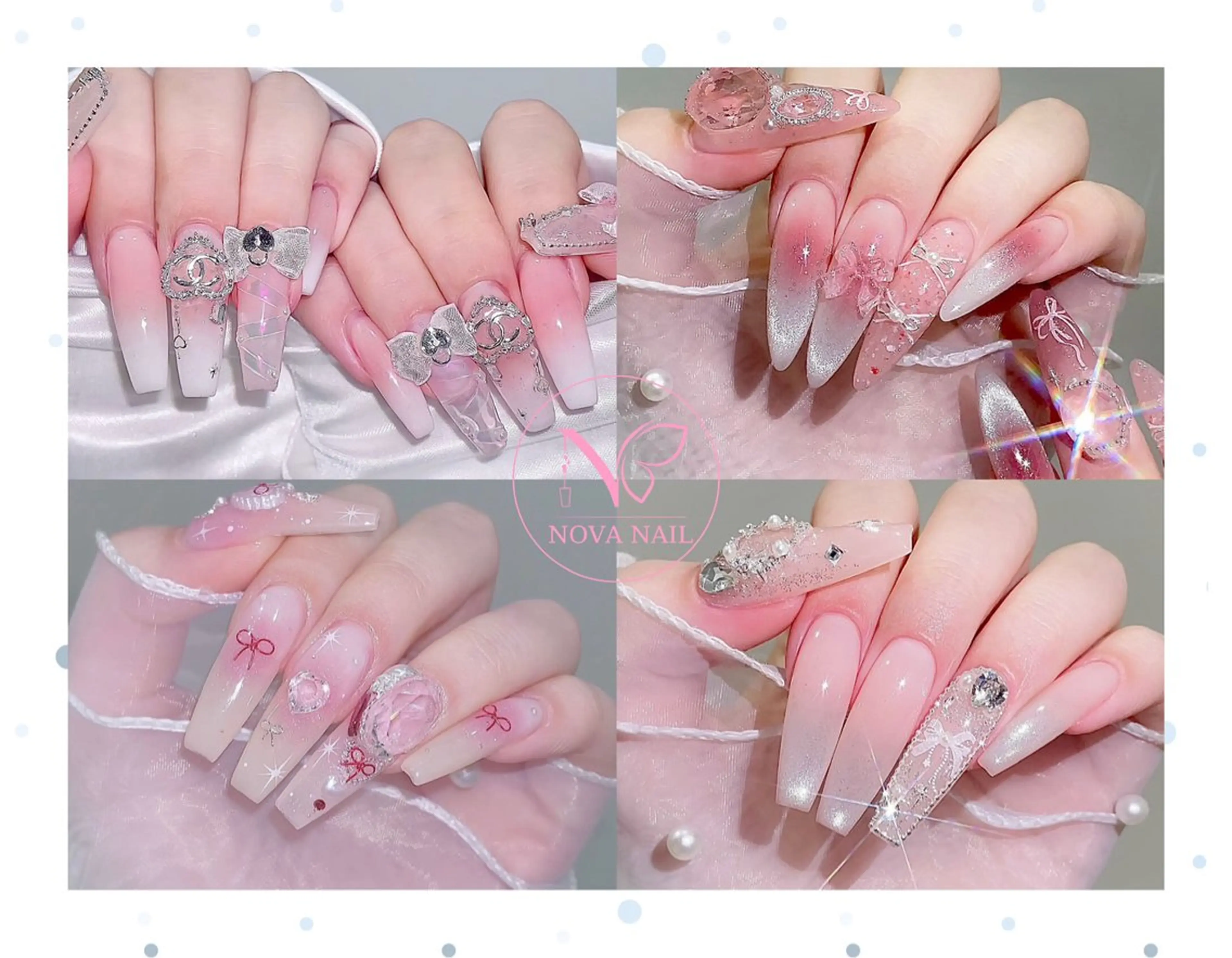 ネイル ハンドネイル ハンドケア Nova Nail Nambaのネイルデザイン