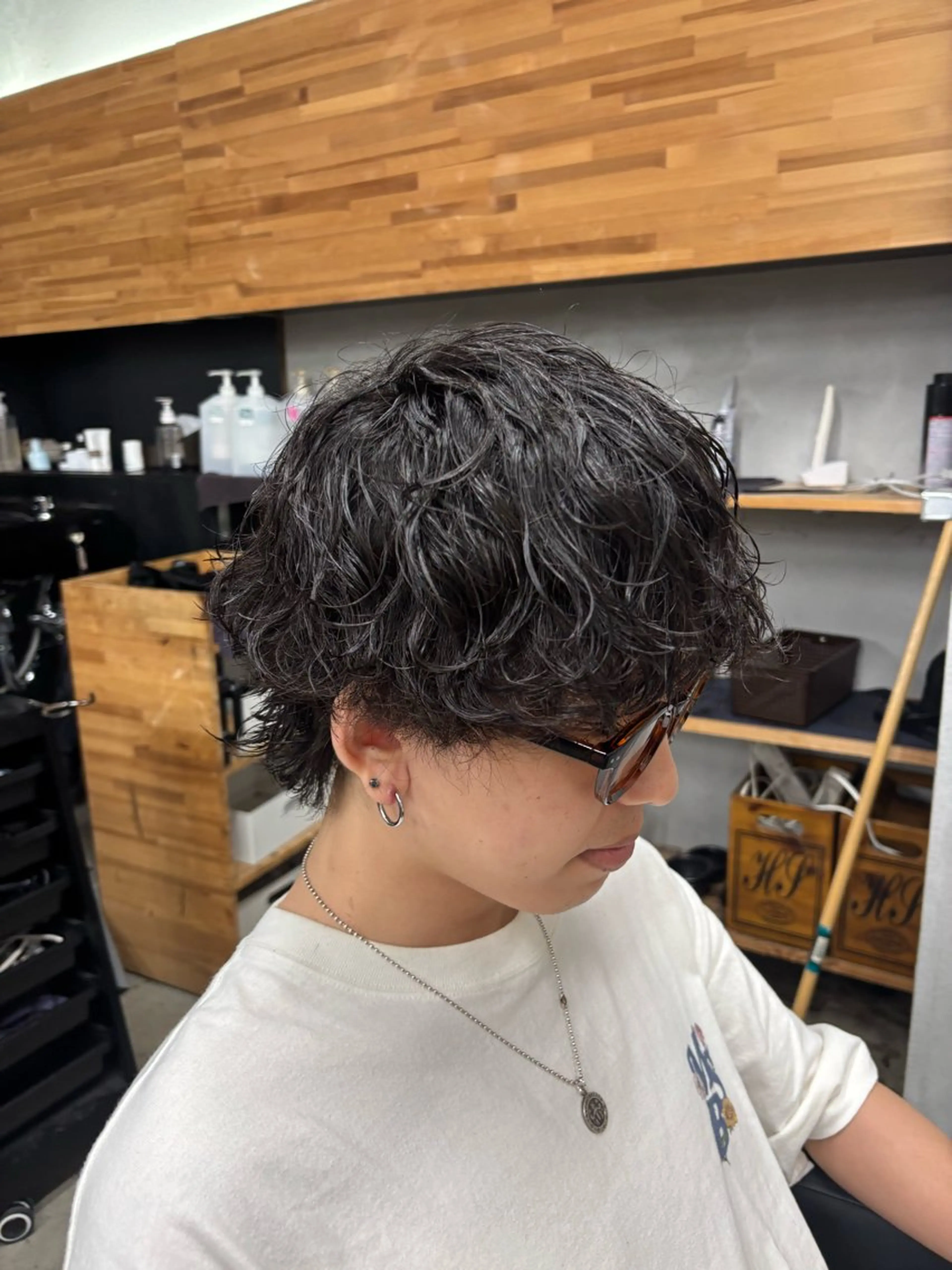 パーマ メンズ カット パーマ mono / Manatoのヘアスタイル