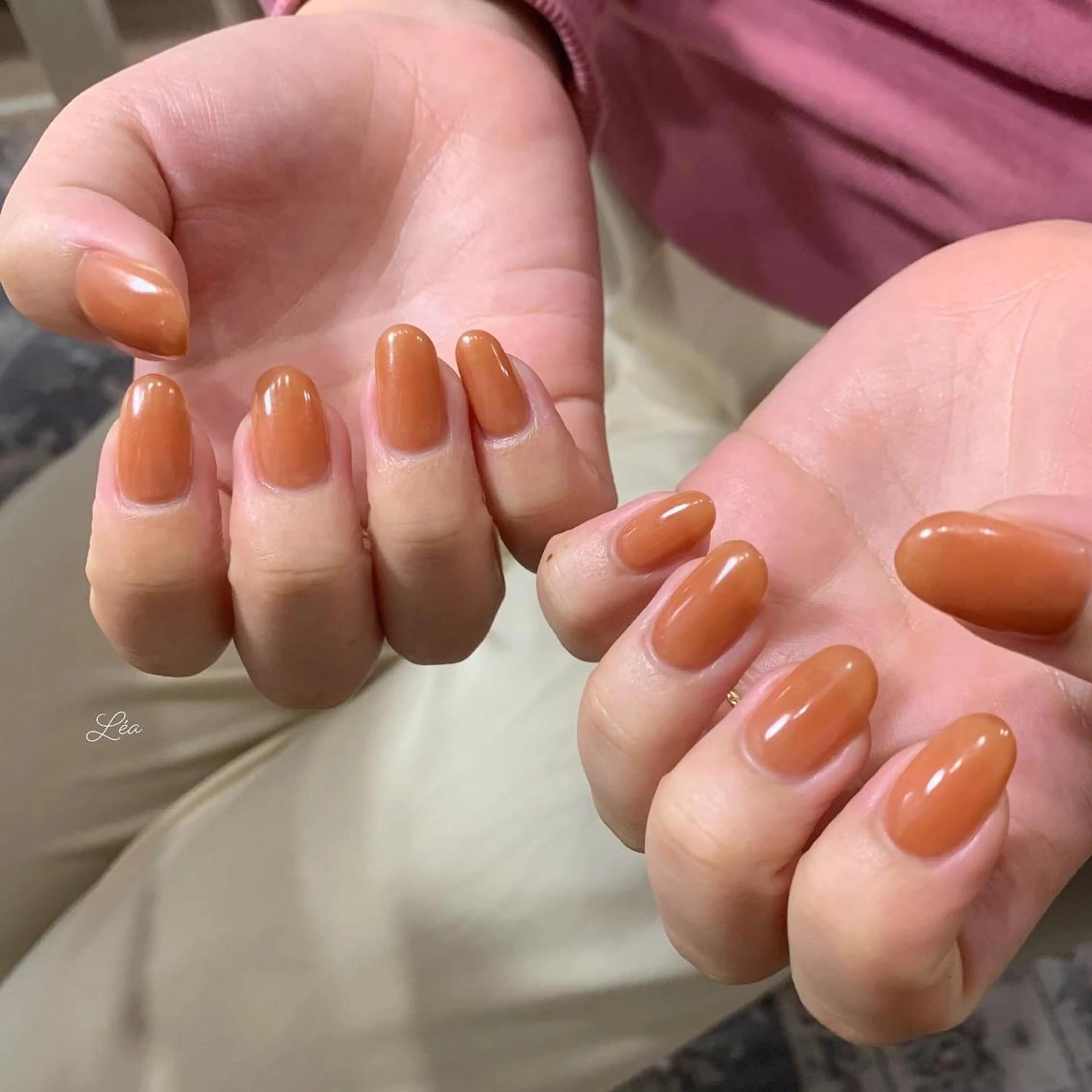 ネイル ジェルネイル パラジェル ソフトジェル Léa nailのネイルデザイン