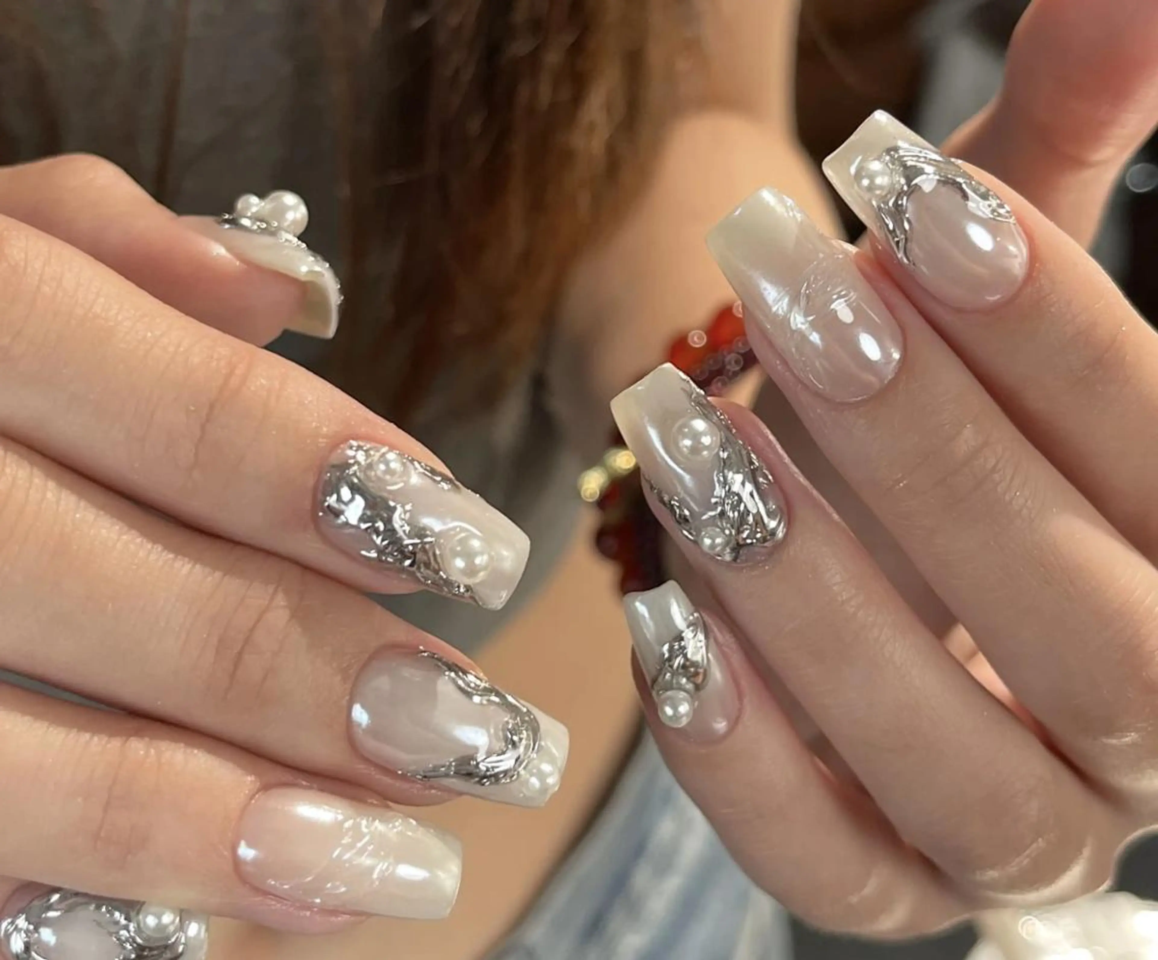 ネイル ハンドネイル ハンドケア 🍑 momo_nailのネイルデザイン