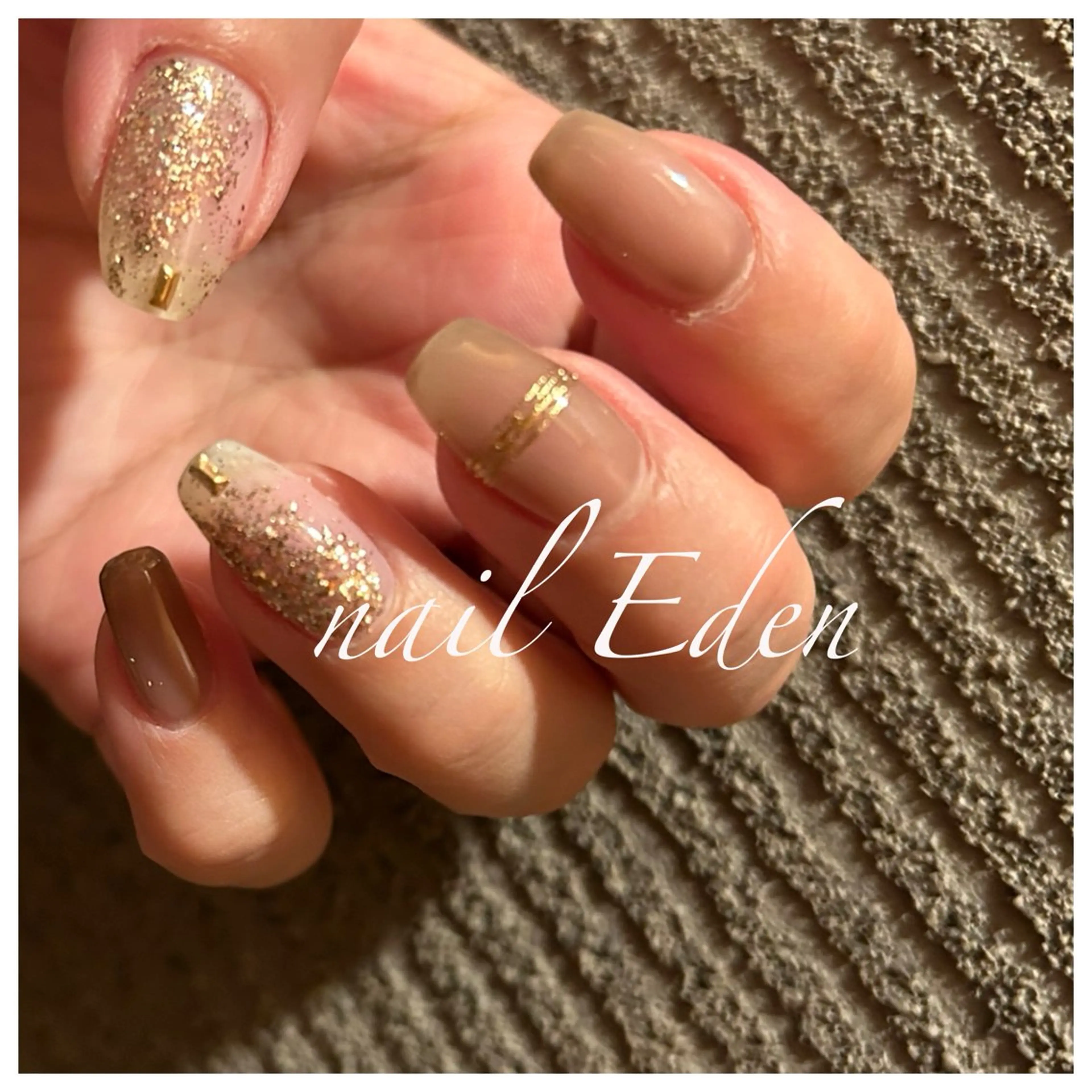 ネイル 持ち込み ハンドネイル ハンドケア Eden　private nail saron所属・Eden ♾️のネイルデザイン