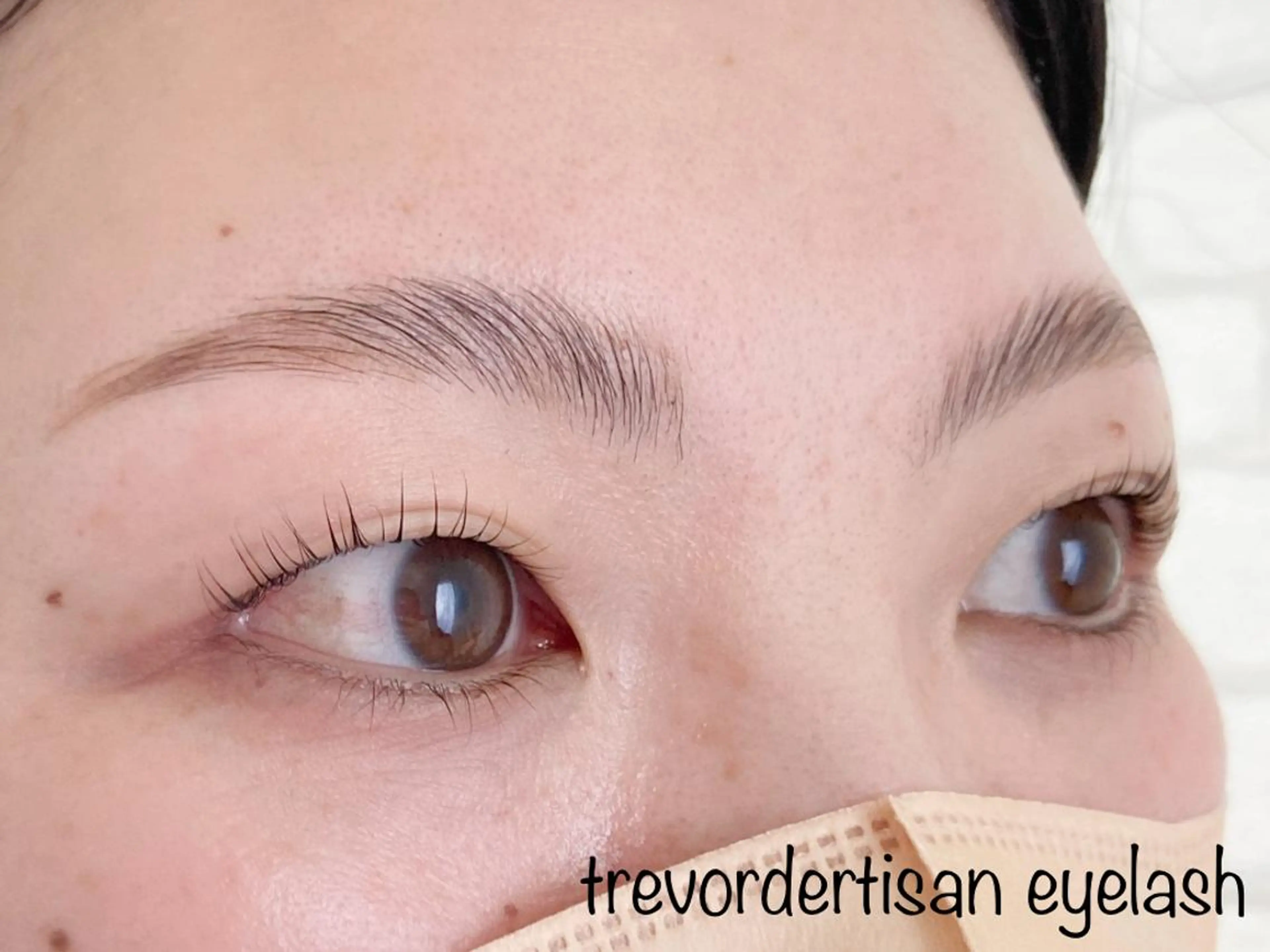 マツエク・マツパ パリジェンヌラッシュリフト トレヴァーデルチザン inuiのマツエク・マツパデザイン