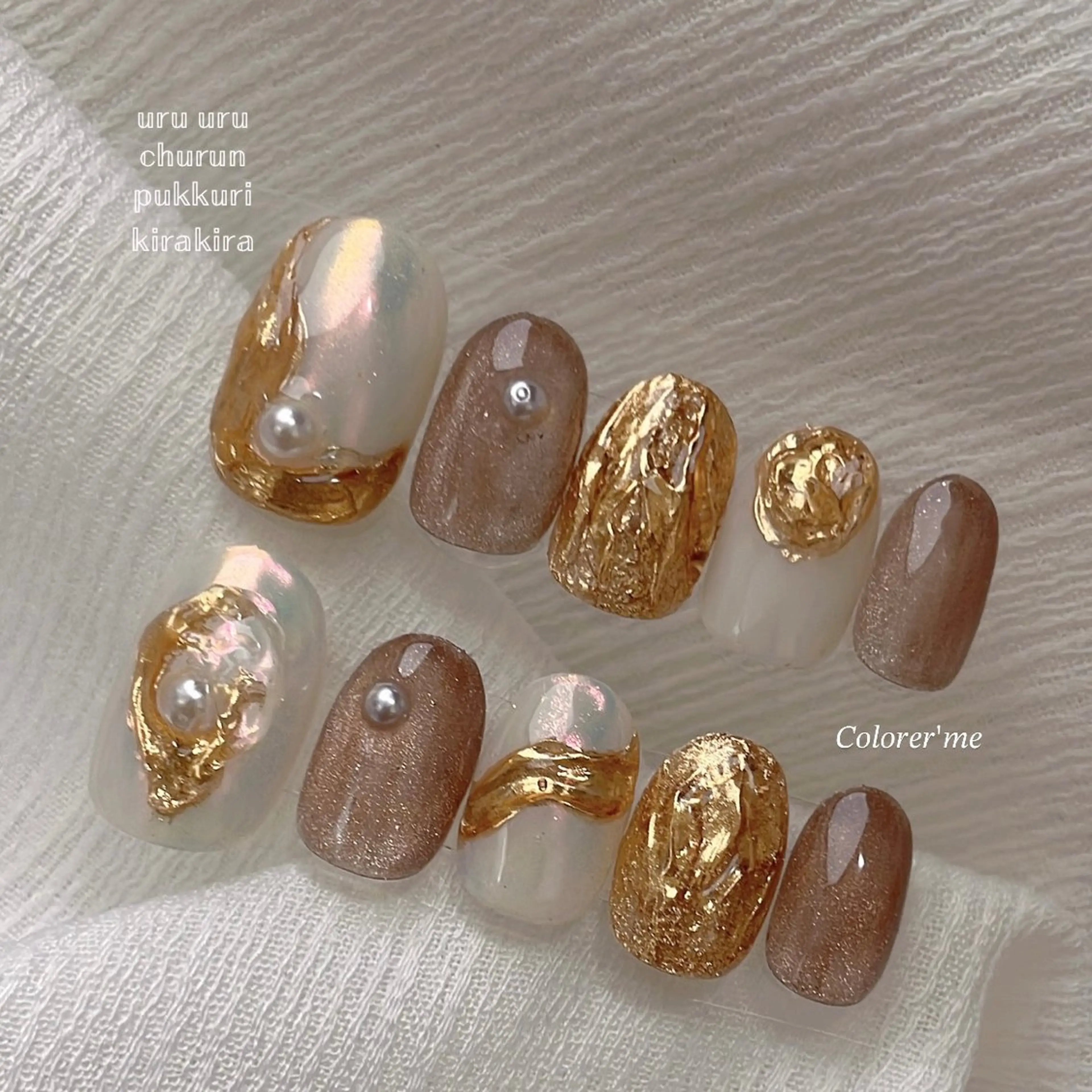 ネイル ニュアンスネイル Colorer'me クロレミーのネイルデザイン