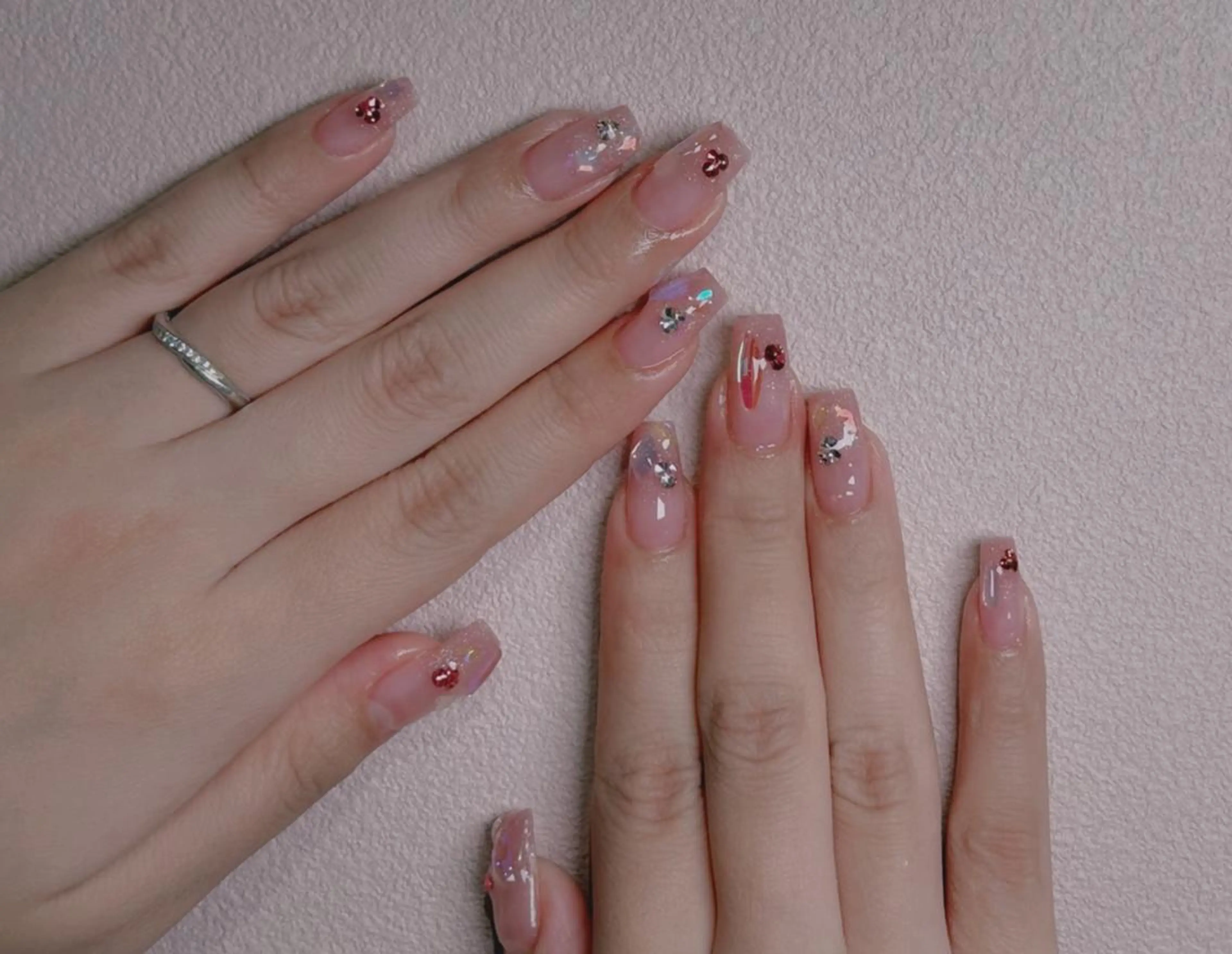 ネイル ハロウィン ロングネイル マグネットネイル スカルプネイル ネイルチップ ハンドネイル MSS みきのネイルデザイン